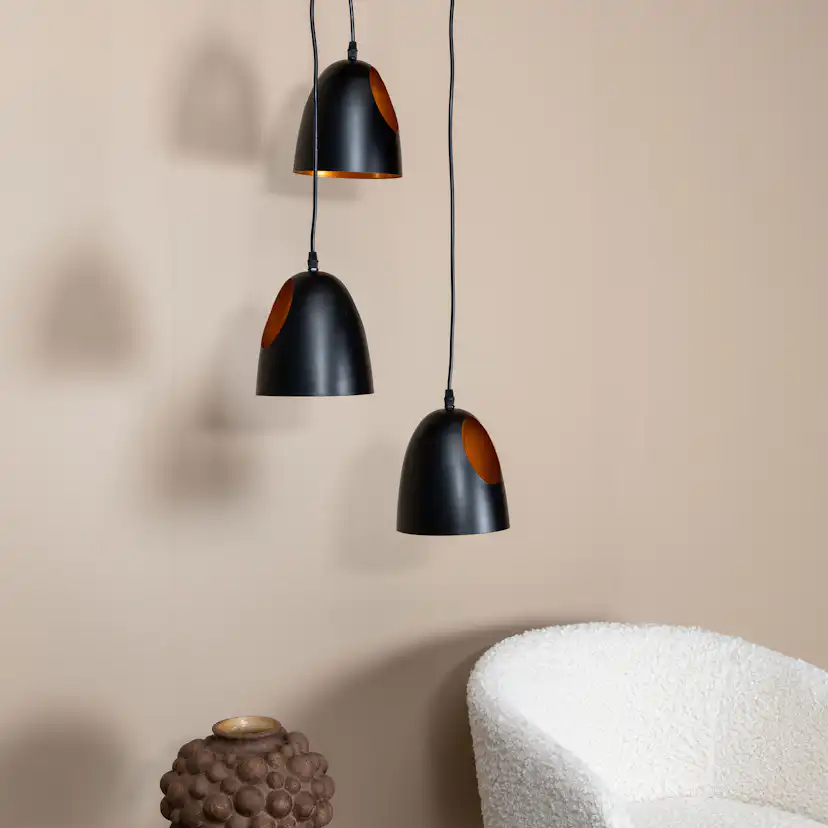 Taklampa Venture Home Emilio Rund 3L