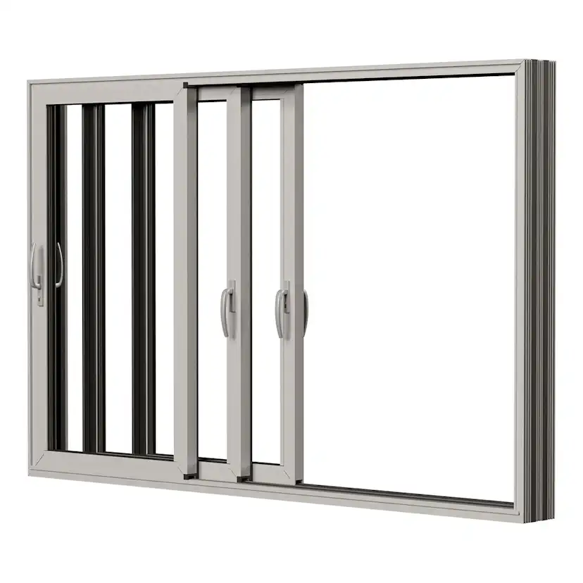 Skjutdörr NorDan HelAlu Aluminium 3-Delad Trippelspår