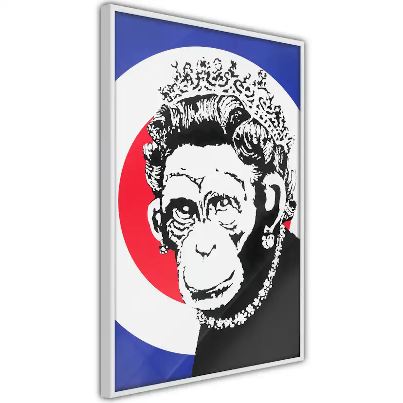 Poster Artgeist Affisch Queen of Monkeys