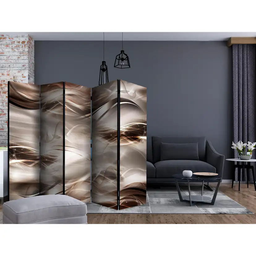 Rumsavdelare Arkiio Umber Waves II 225x172 cm