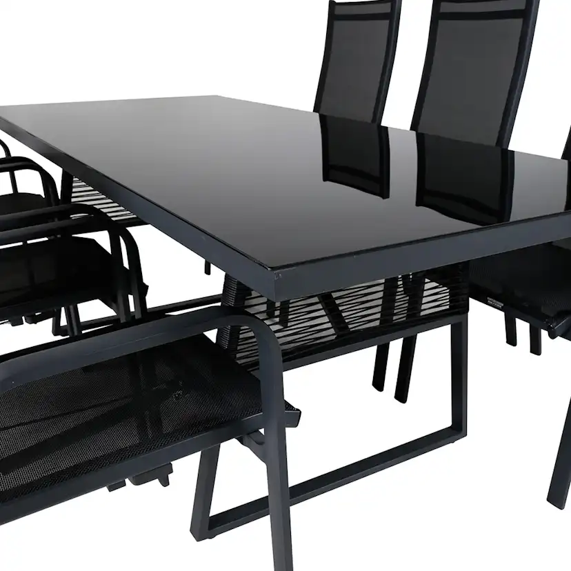 Spisegruppe Venture Home Douglas med 6 Copacabana Spisestoler