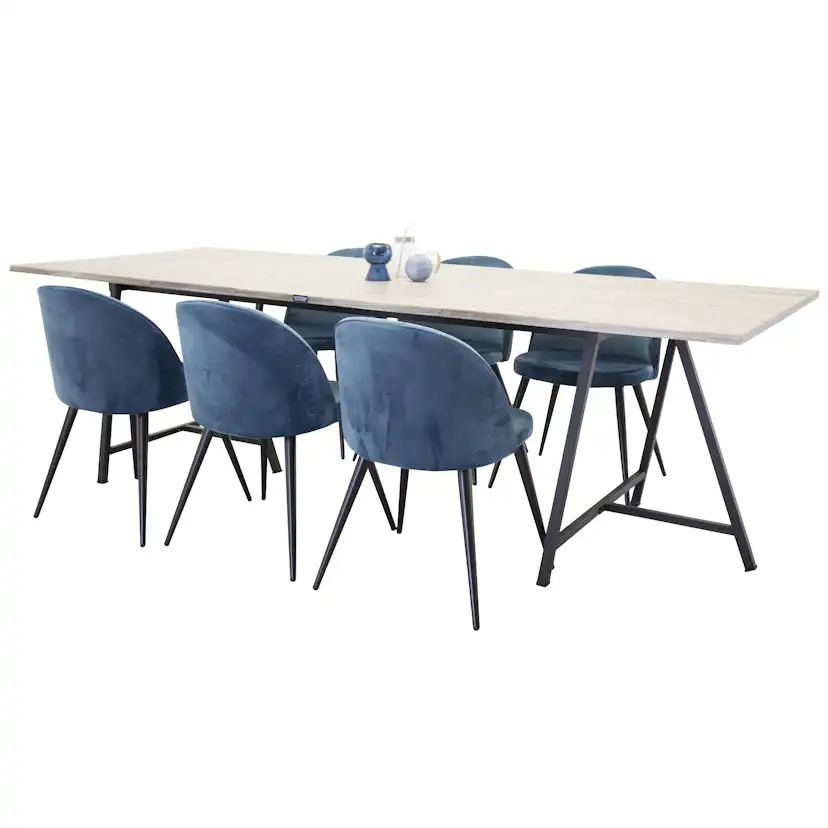 Matgrupp Venture Home Jenni med Valentina Stolar