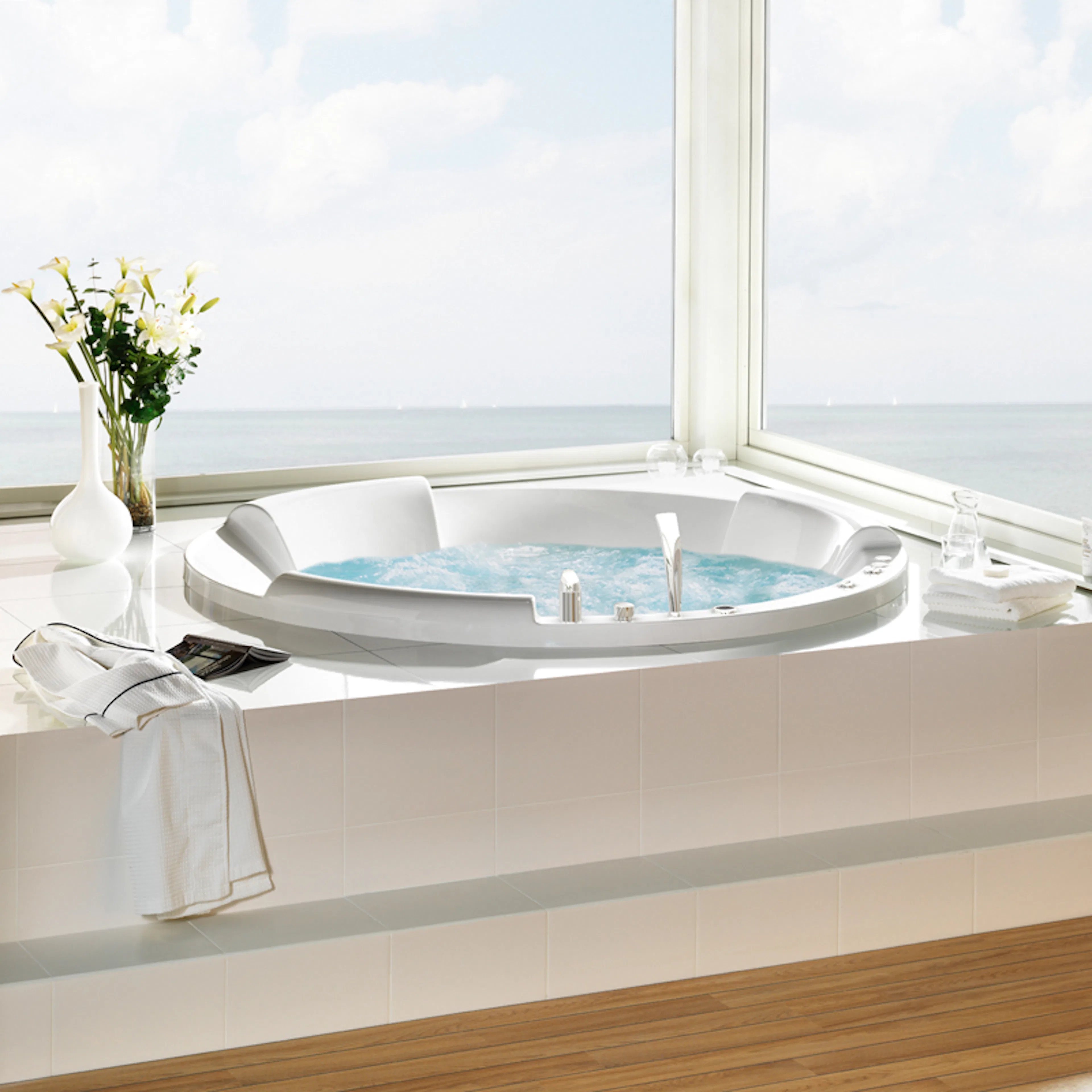 Bubbelbadkar Westerbergs Pacific Round