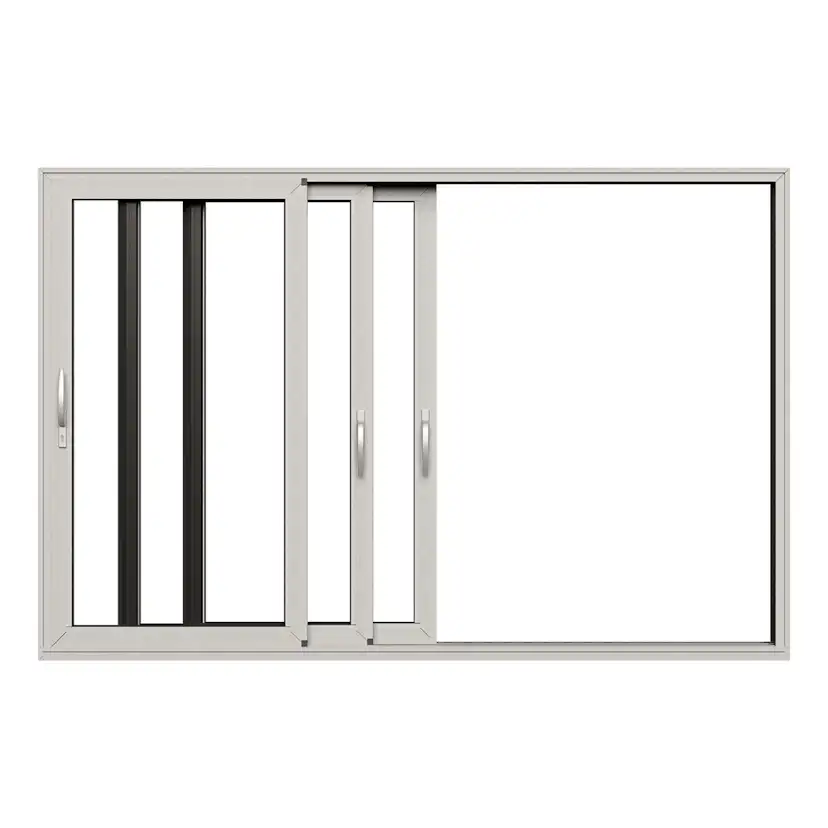 Skjutdörr NorDan HelAlu Aluminium 3-Delad Trippelspår