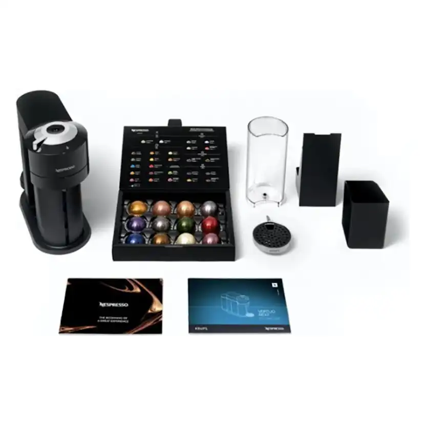 Kapselmaskin Nespresso Vertuo Next Premium Svart Kaffemaskin med Wi-Fi