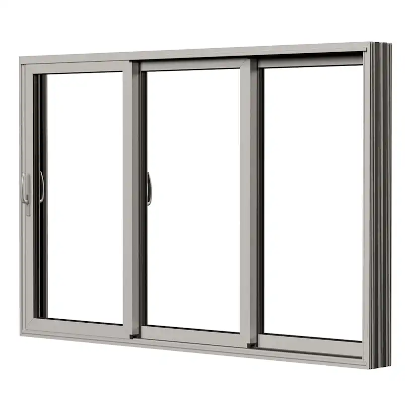 Skjutdörr NorDan HelAlu Aluminium 3-Delad Trippelspår