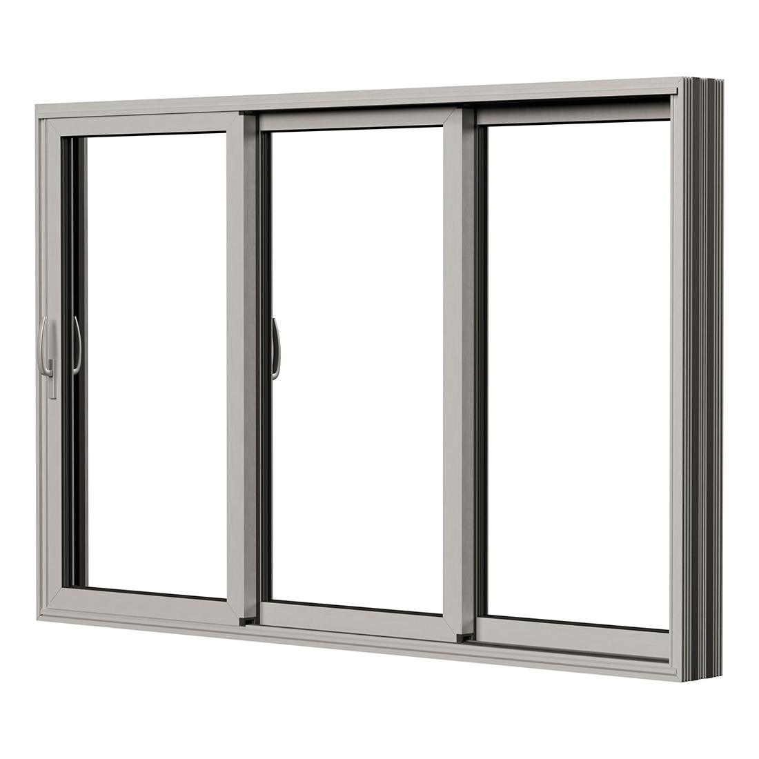 Skjutdörr NorDan HelAlu Aluminium 3-Delad Trippelspår