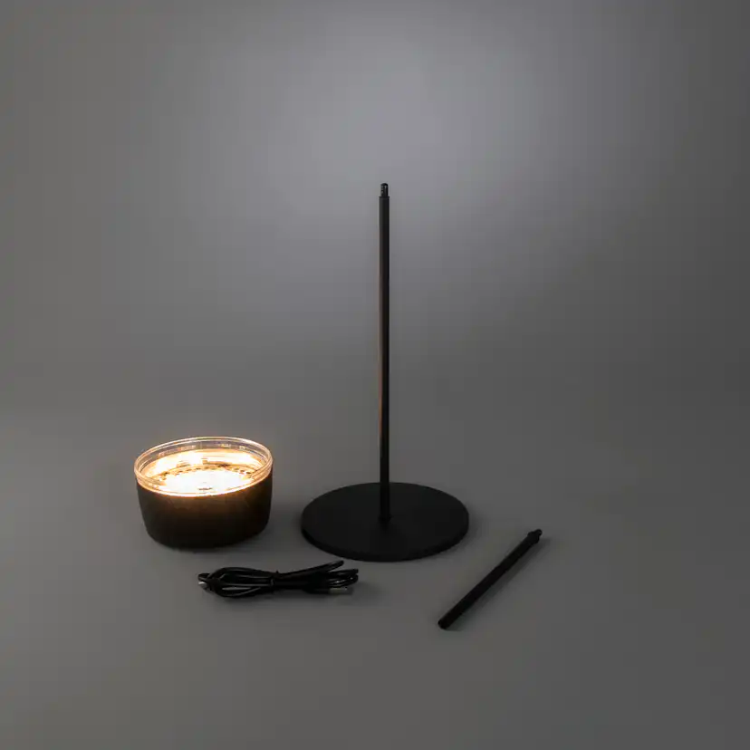 Portabel Lampa Gnosjö Konstsmide Ancona Bordslampa USB