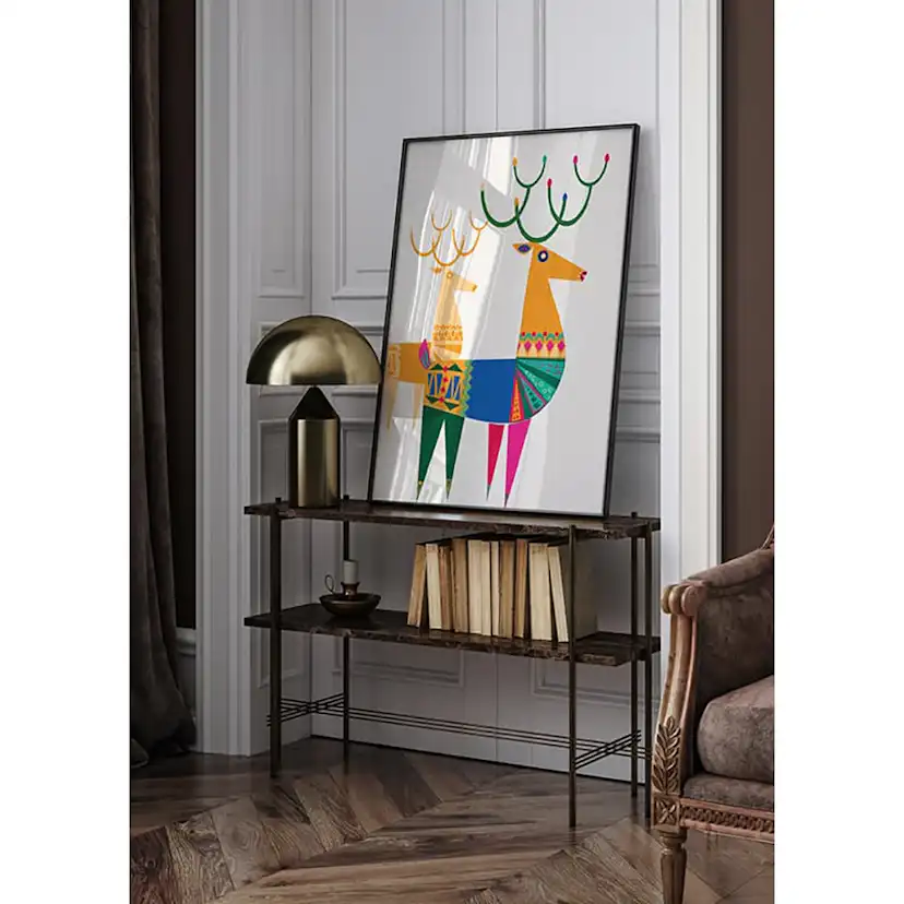 Poster Gallerix Picasso Christmas Deers