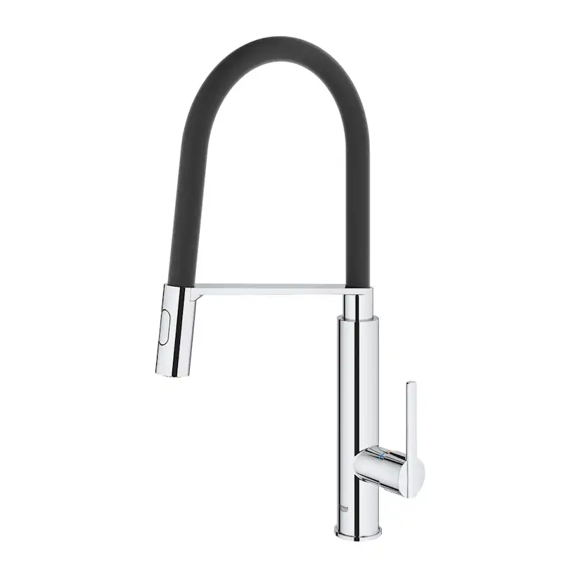 Köksblandare Grohe Feel med Kontrollbox Engreppsblandare Krom Svängbar Pip