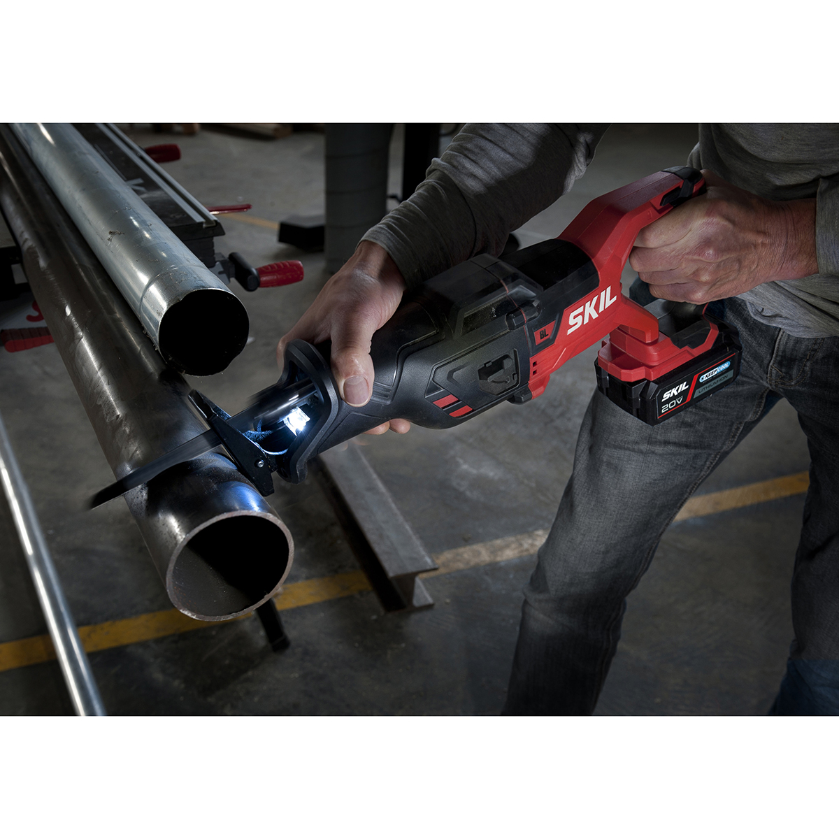 Tigersåg SKIL 3480 FA Kolborstfri Batteridriven