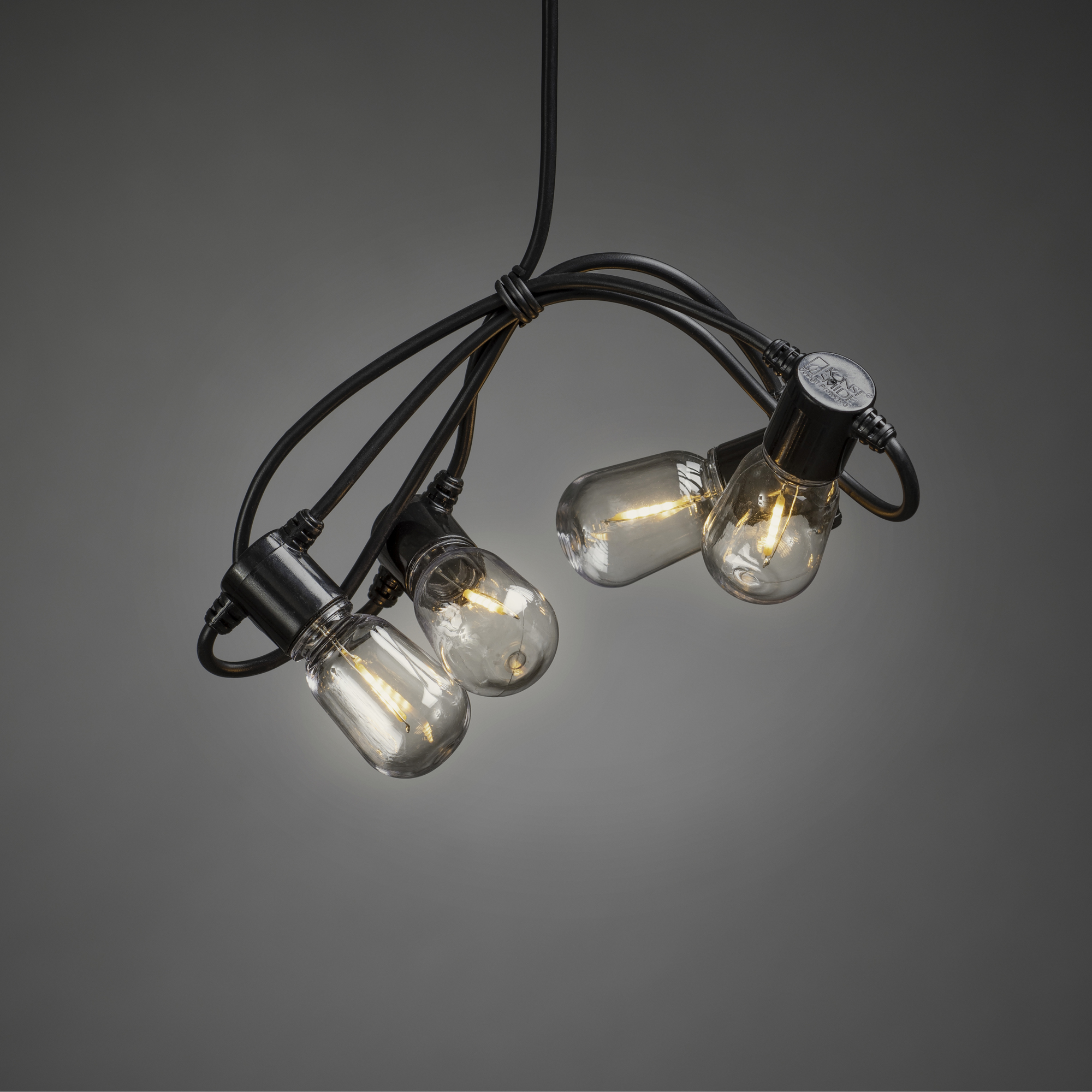 Ljusslinga Gnosjö Konstsmide Partyslinga Startset E27 20 st LED-lampor Amber