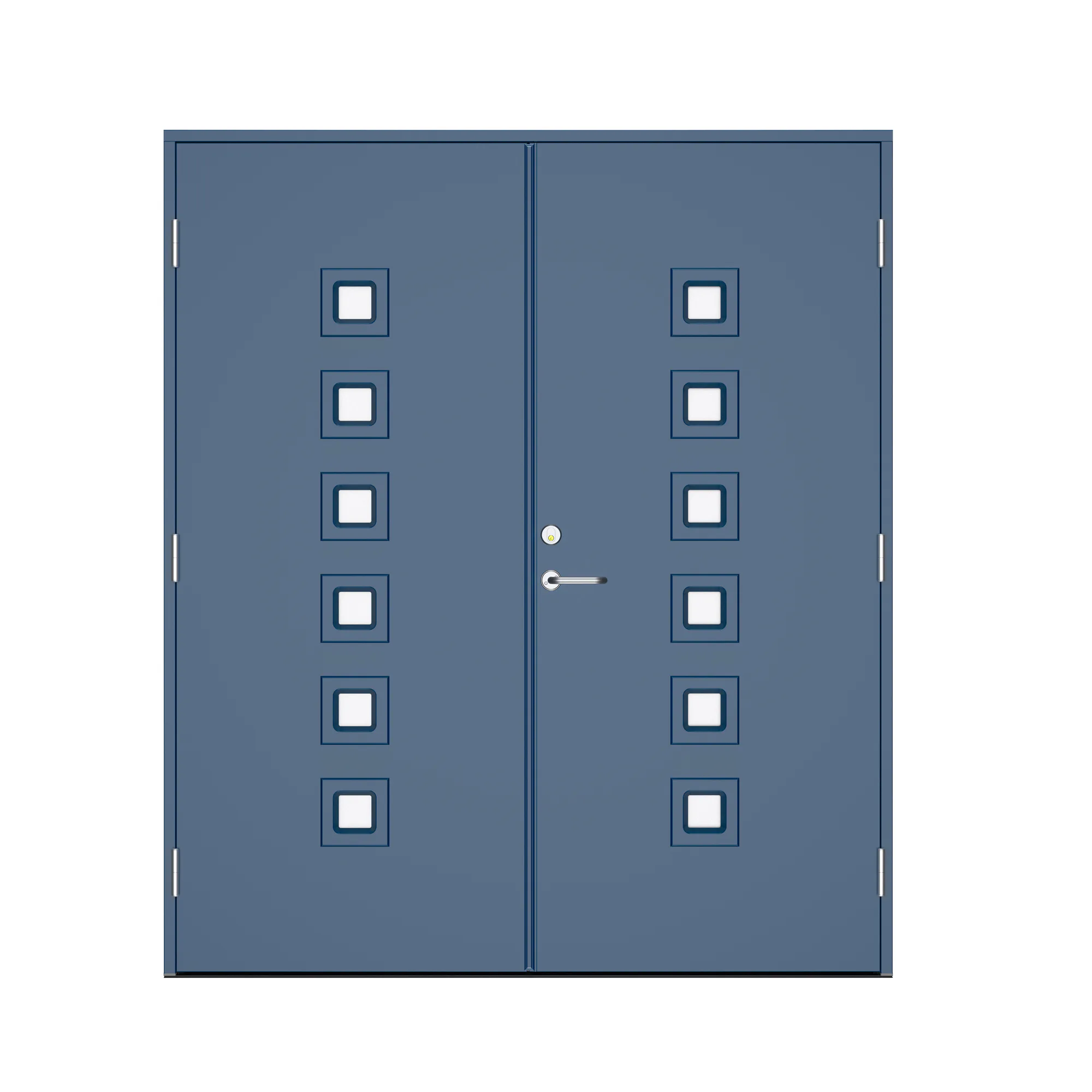 Parytterdörr Swedoor Clever-Line+ Kvill BxH: 160x200 cm NCS-S-5020-R90B