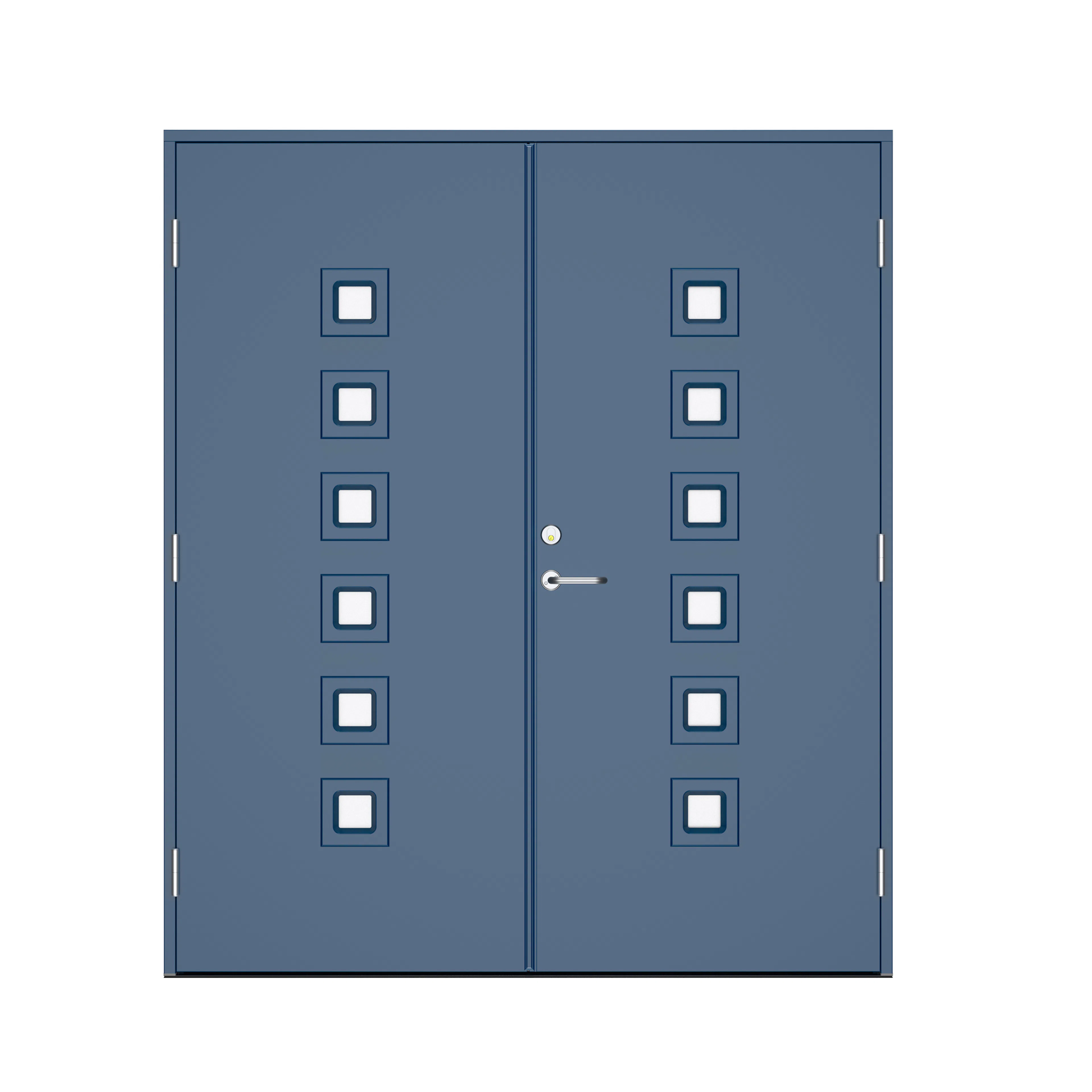 Parytterdörr Swedoor Clever-Line+ Kvill BxH: 160x200 cm NCS-S-5020-R90B