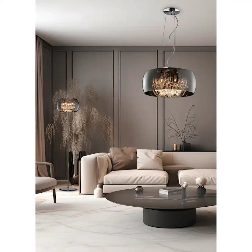 Taklampa Trio Vapore 6L G9