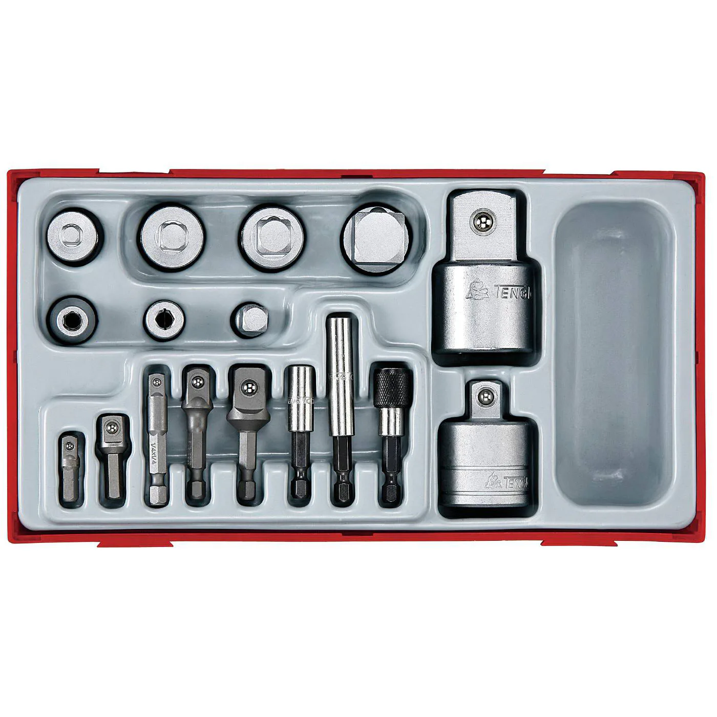 Adaptorsats 17 delar Teng Tools TTADP17