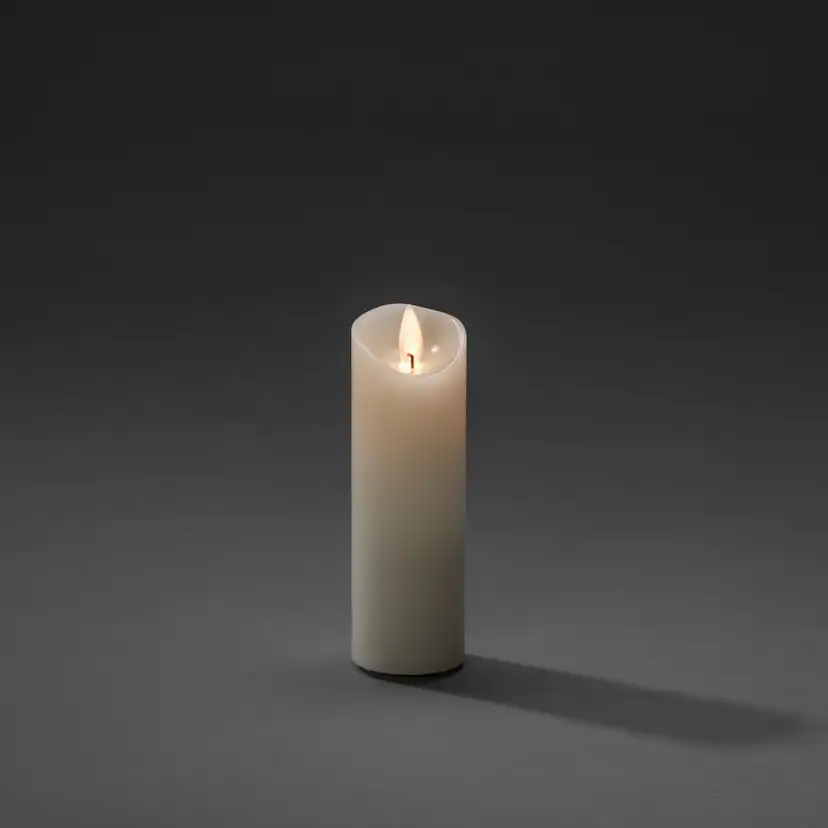 Vaxljus Gnosjö Konstsmide Vit Batteriljus