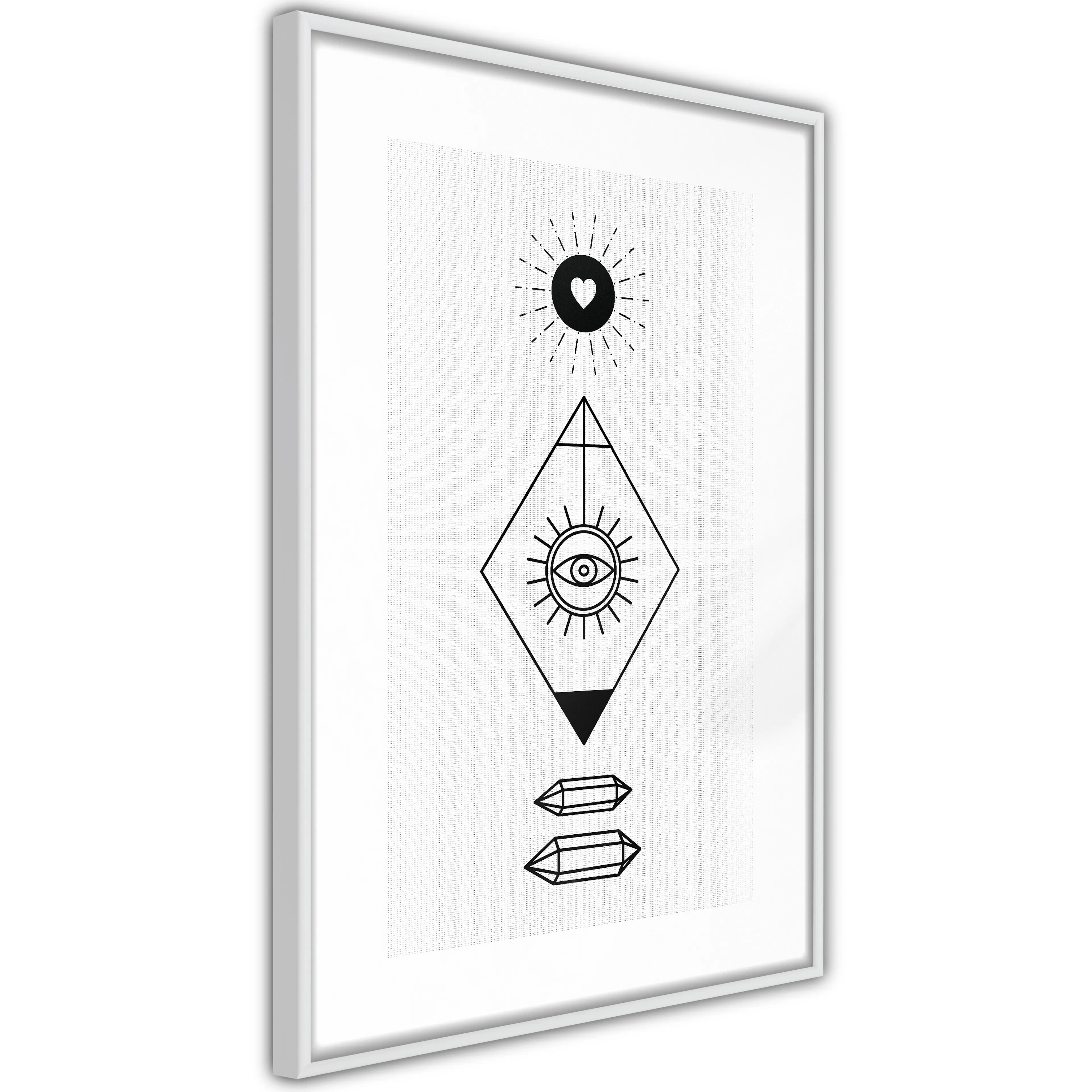 Poster Artgeist Affisch Symbols