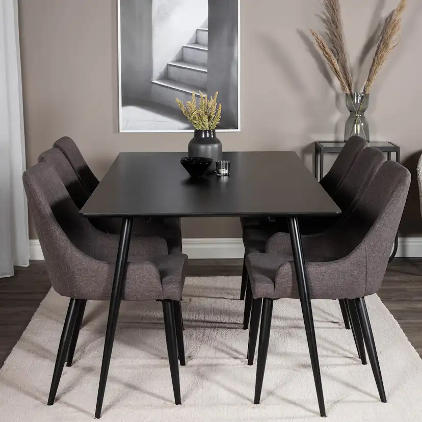 Matgrupp Venture Home Silvia med 6 Plake Stolar