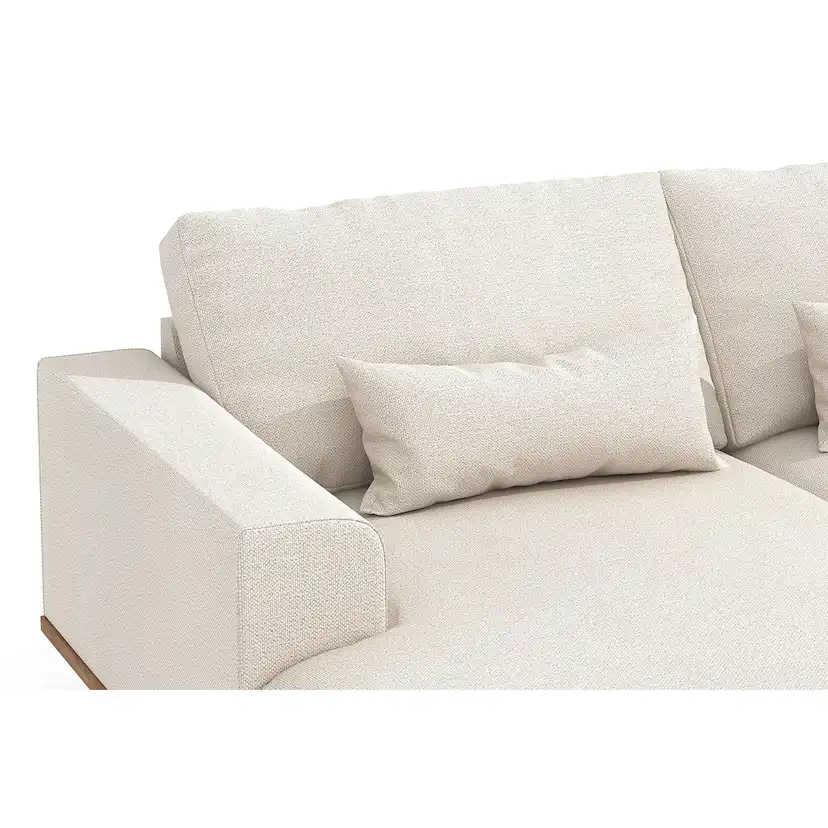 Copenhagen U-Soffa Beige, Höger