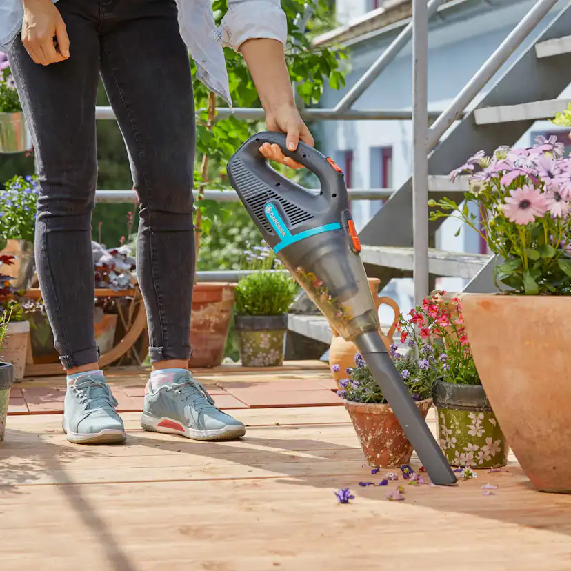 Utomhusdammsugare Gardena Handy EasyClean Li