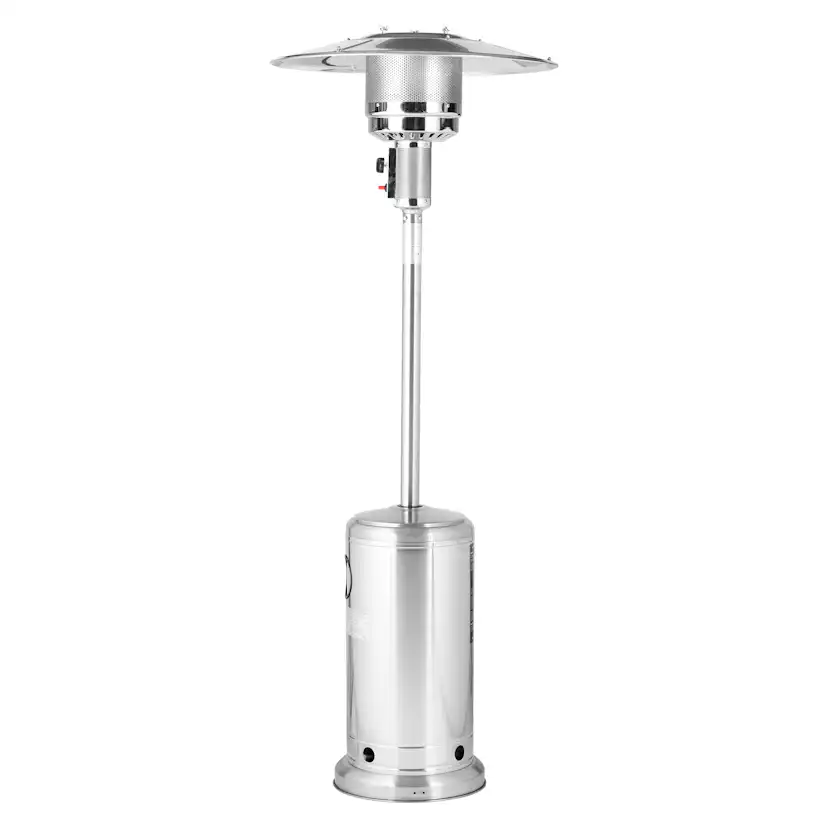 TERRASSVÄRMARE GAS Silver