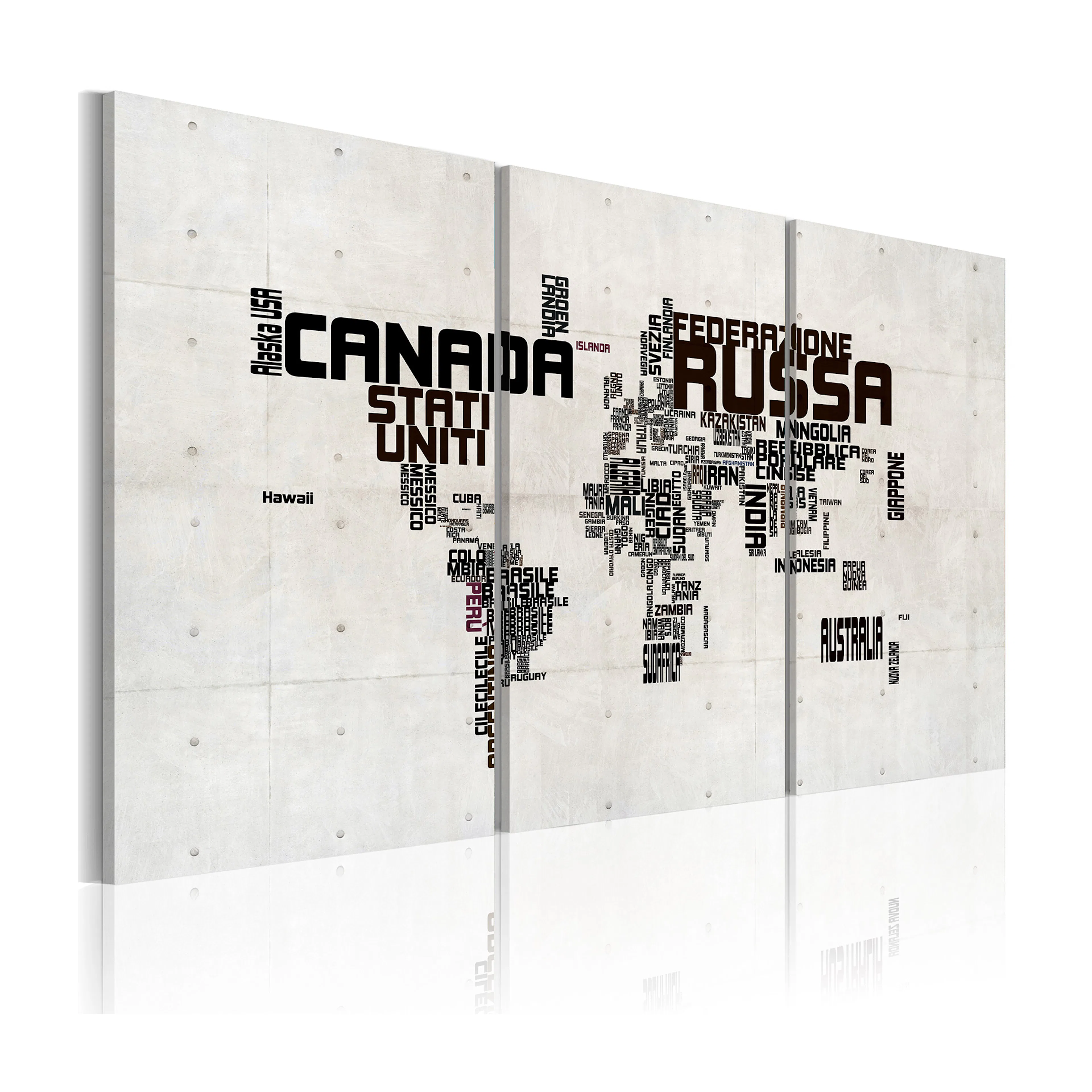 Tavla Arkiio What A Wonderful World Triptych