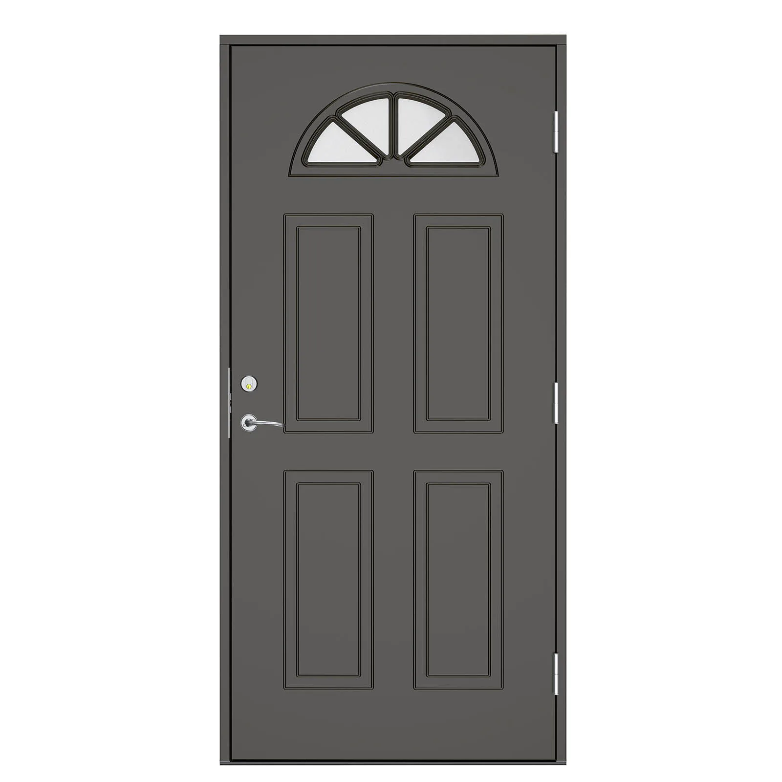 YD Clever-Line+ Thy 10x20-S-7000-N, H NCS-7000-N Mörkgrå 10x20, Höger