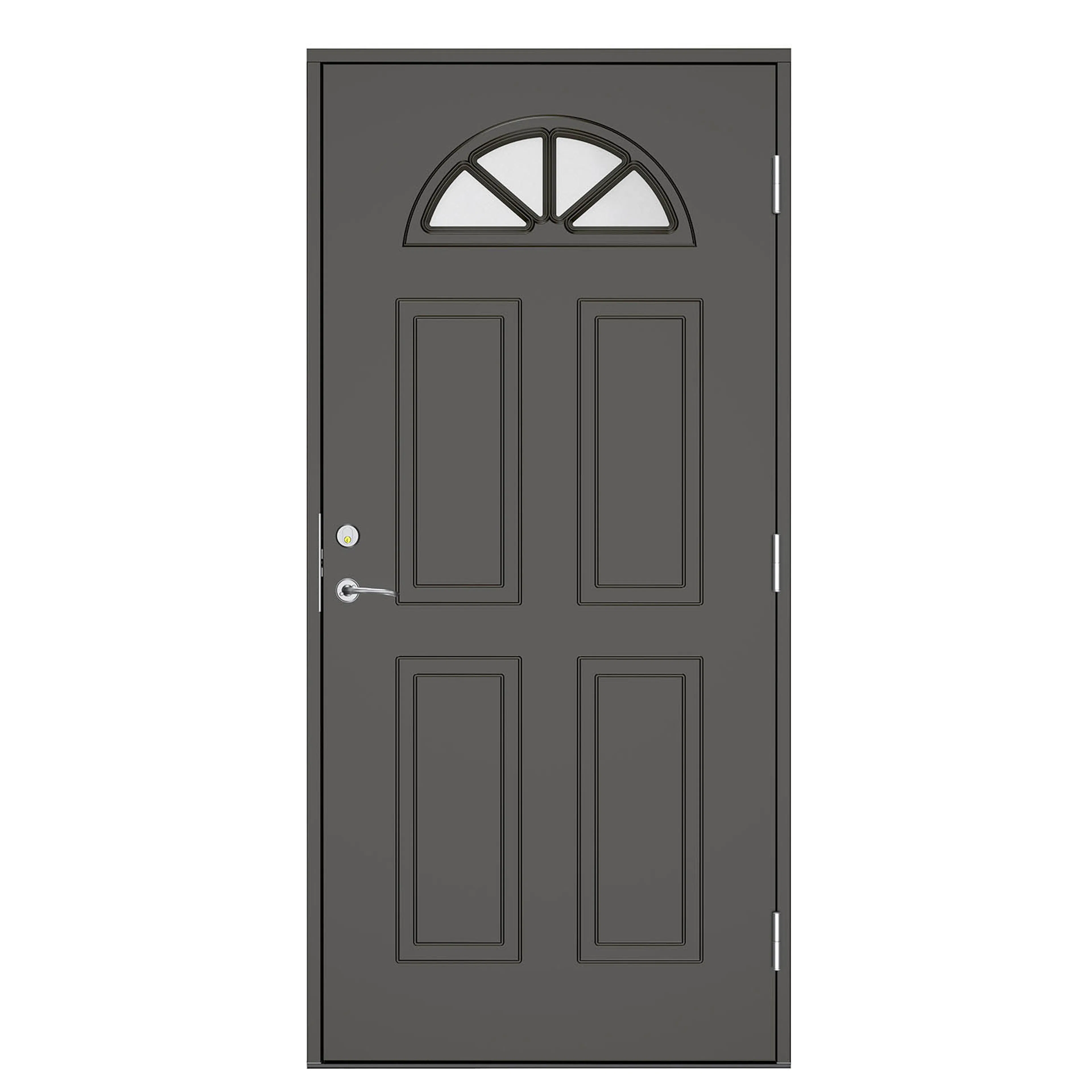 YD Clever-Line+ Thy 10x20-S-7000-N, H NCS-7000-N Mörkgrå 10x20, Höger