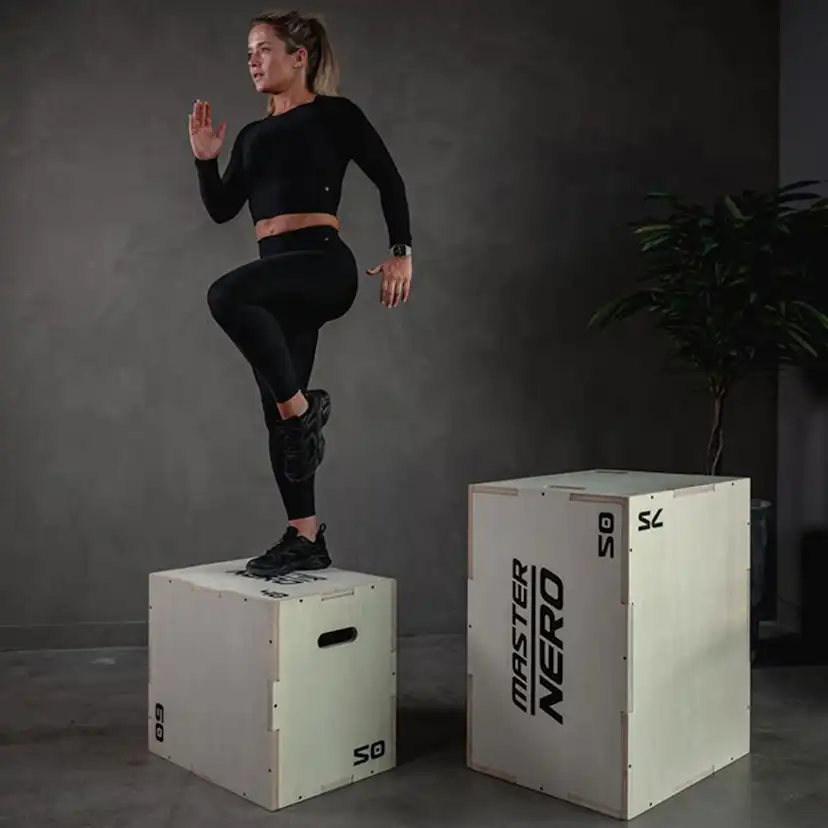 Woodbox Master Fitness Nero Plyo 40-50-60
