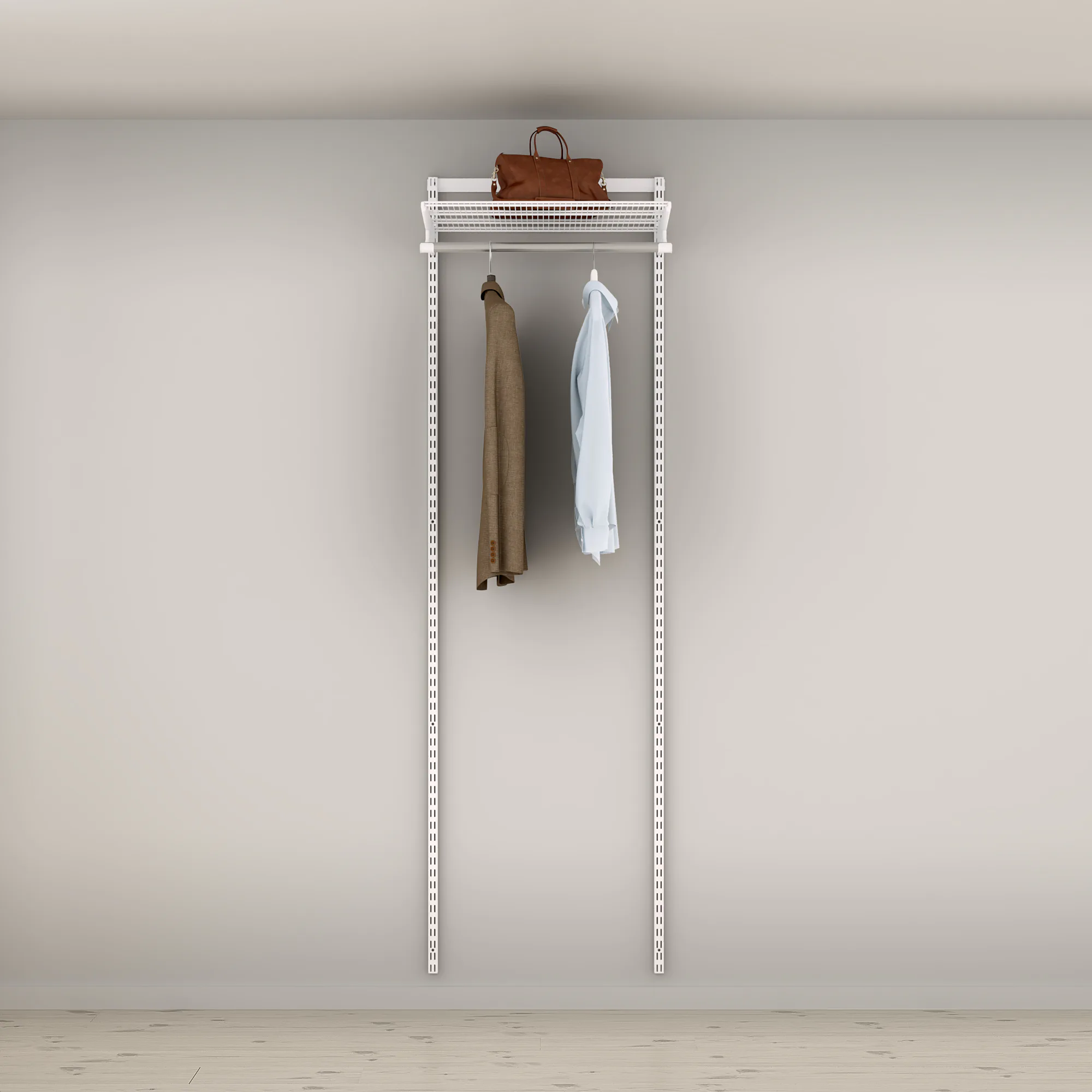 Garderobslösning Elfa Ready Solution Classic 1 65 cm Vit