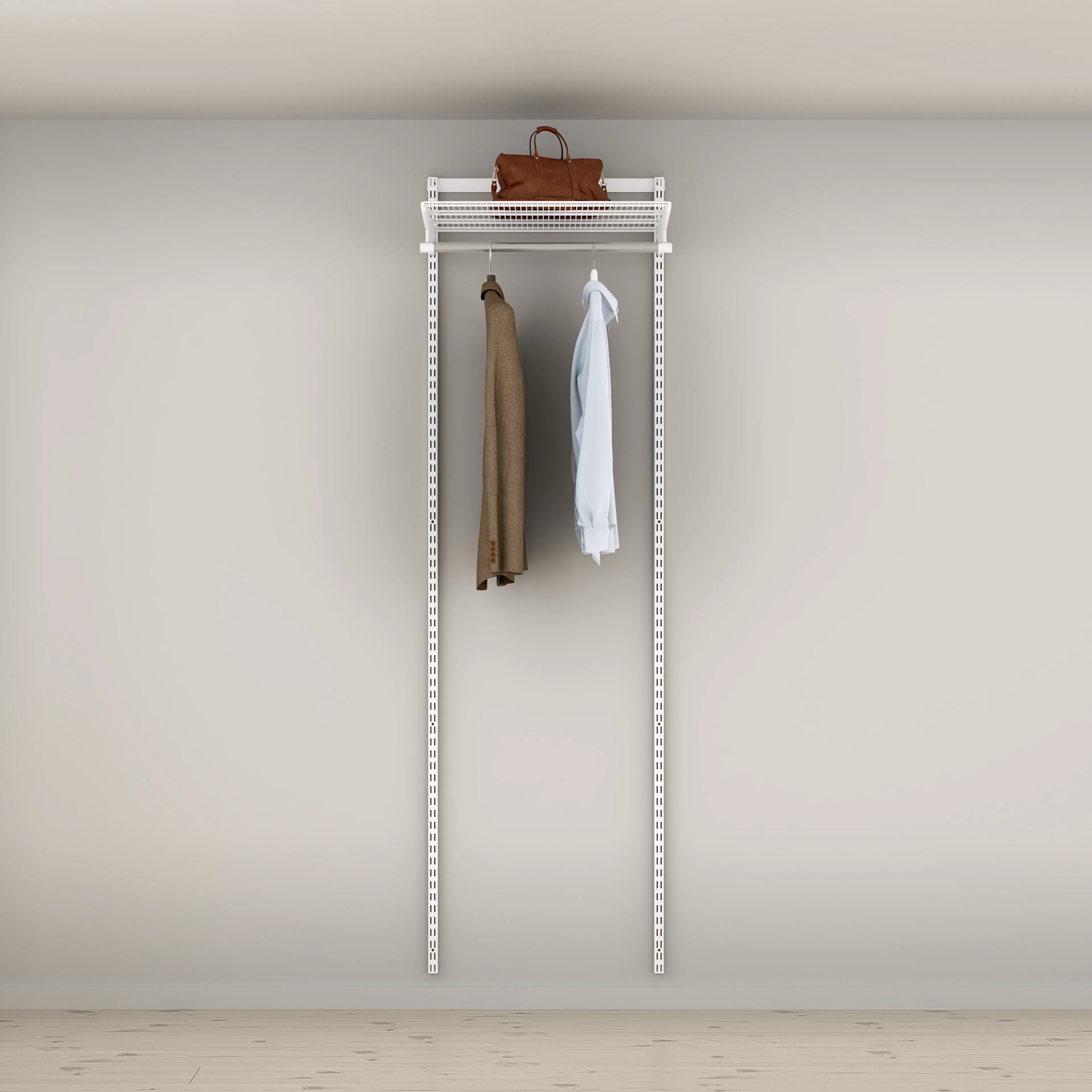 Garderobslösning Elfa Ready Solution Classic 1 65 cm Vit