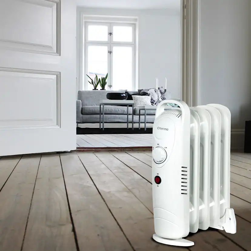 Oljefyllt Lamelelement Termo MINI 500W, Portabel Oljeradiator