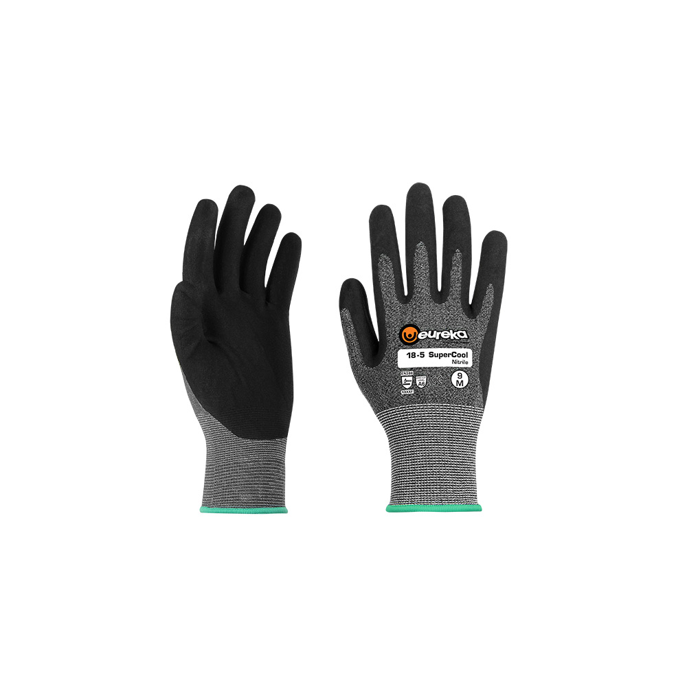 Handske Eureka 18-5 Cut F Nitril Tunn Touch