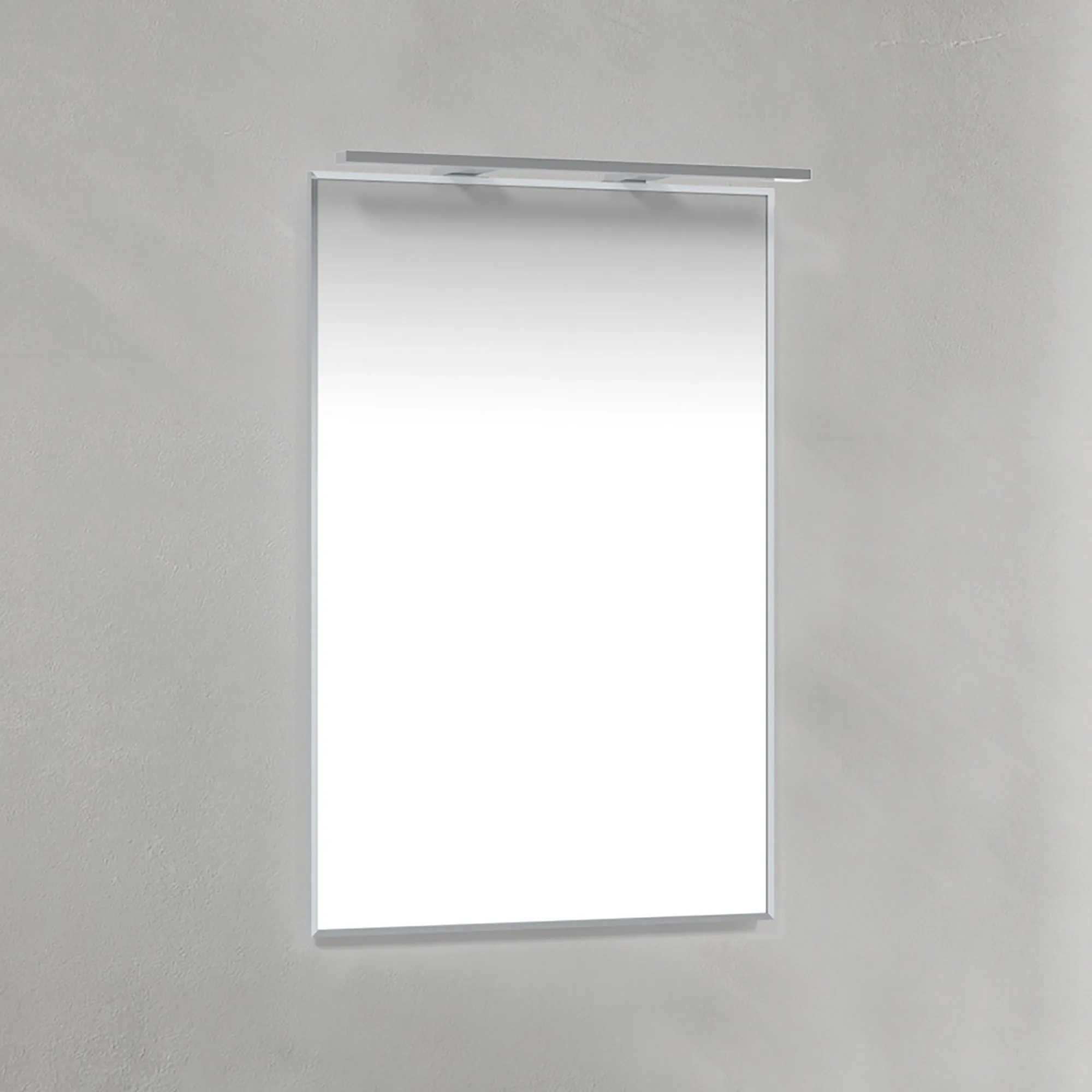 Spegel 45x70 Kr-Ram R-LED Bredd: 450 mm