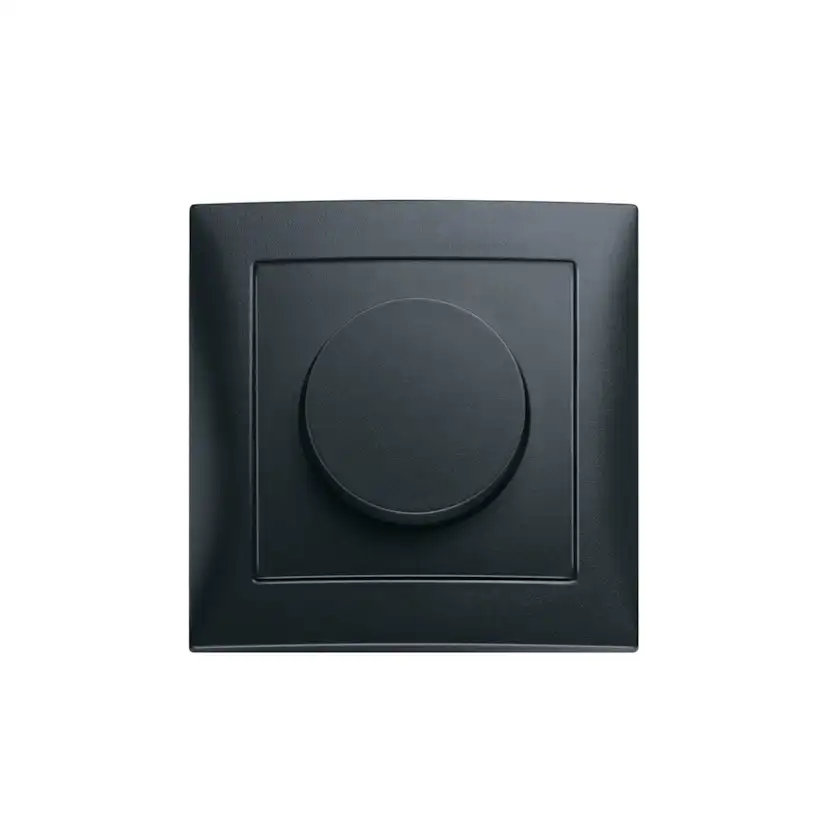 Vriddimmer Hager Komplett med Ram LED 3-100 W Insats med Klor S.1
