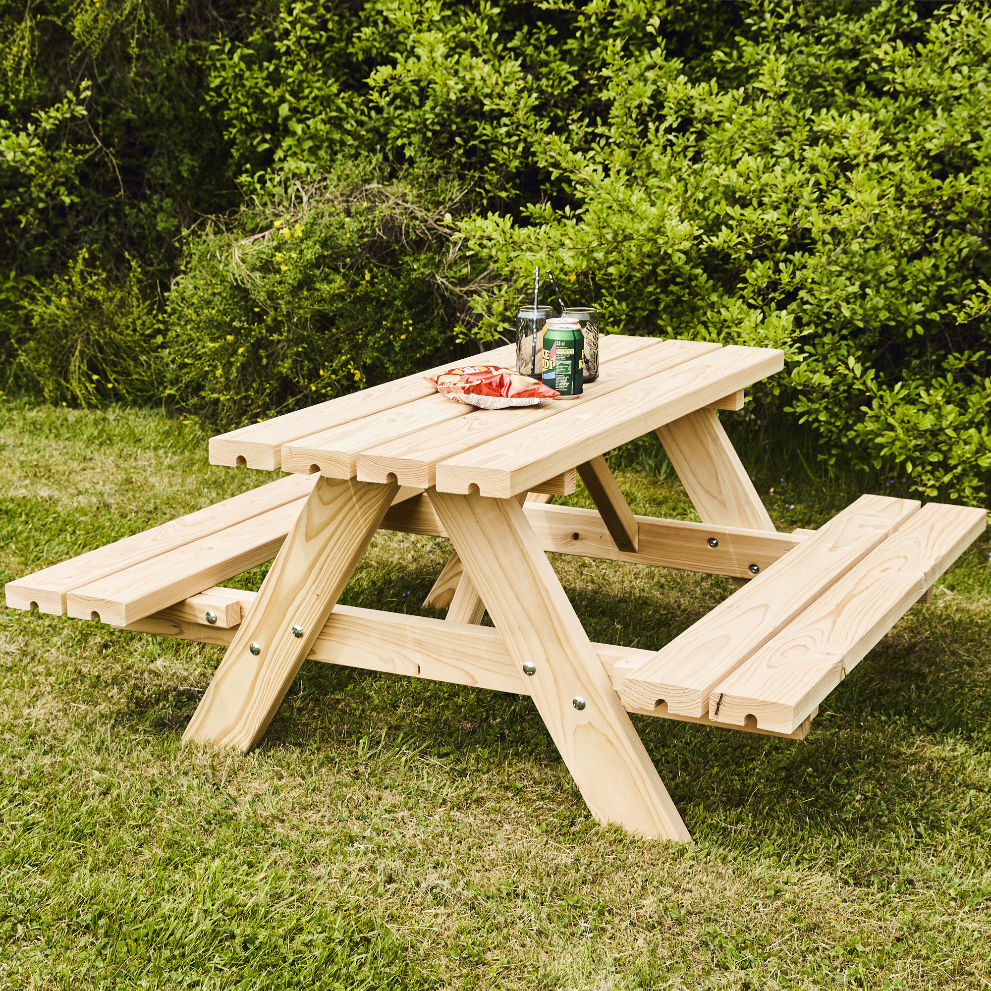 Picknickbord Nordic Play Junior Douglas 42 mm