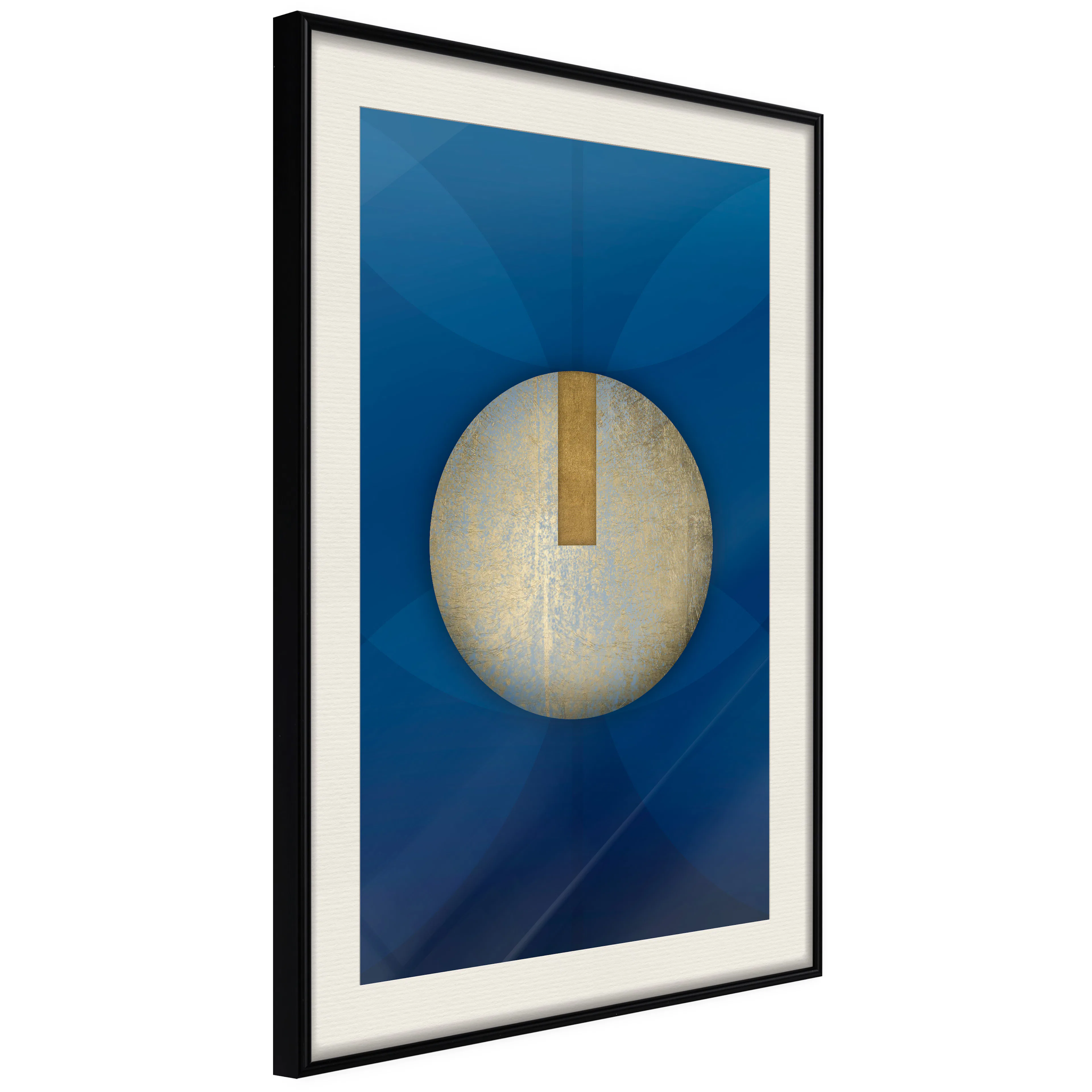 Poster Artgeist Affisch Indigo Abstraction