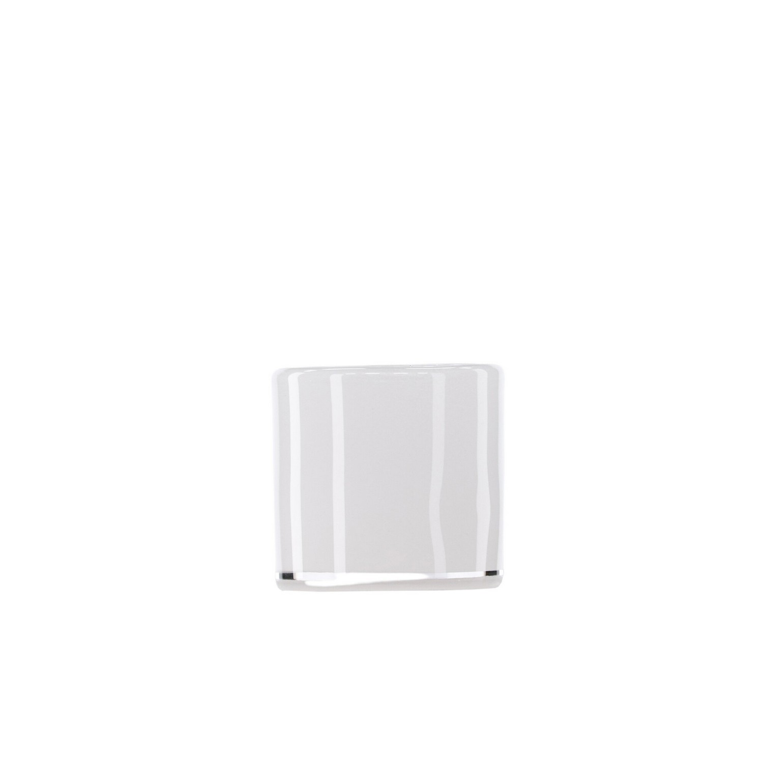 Glora Lantern - White - 8*8Hcm Vit, H: 80 mm