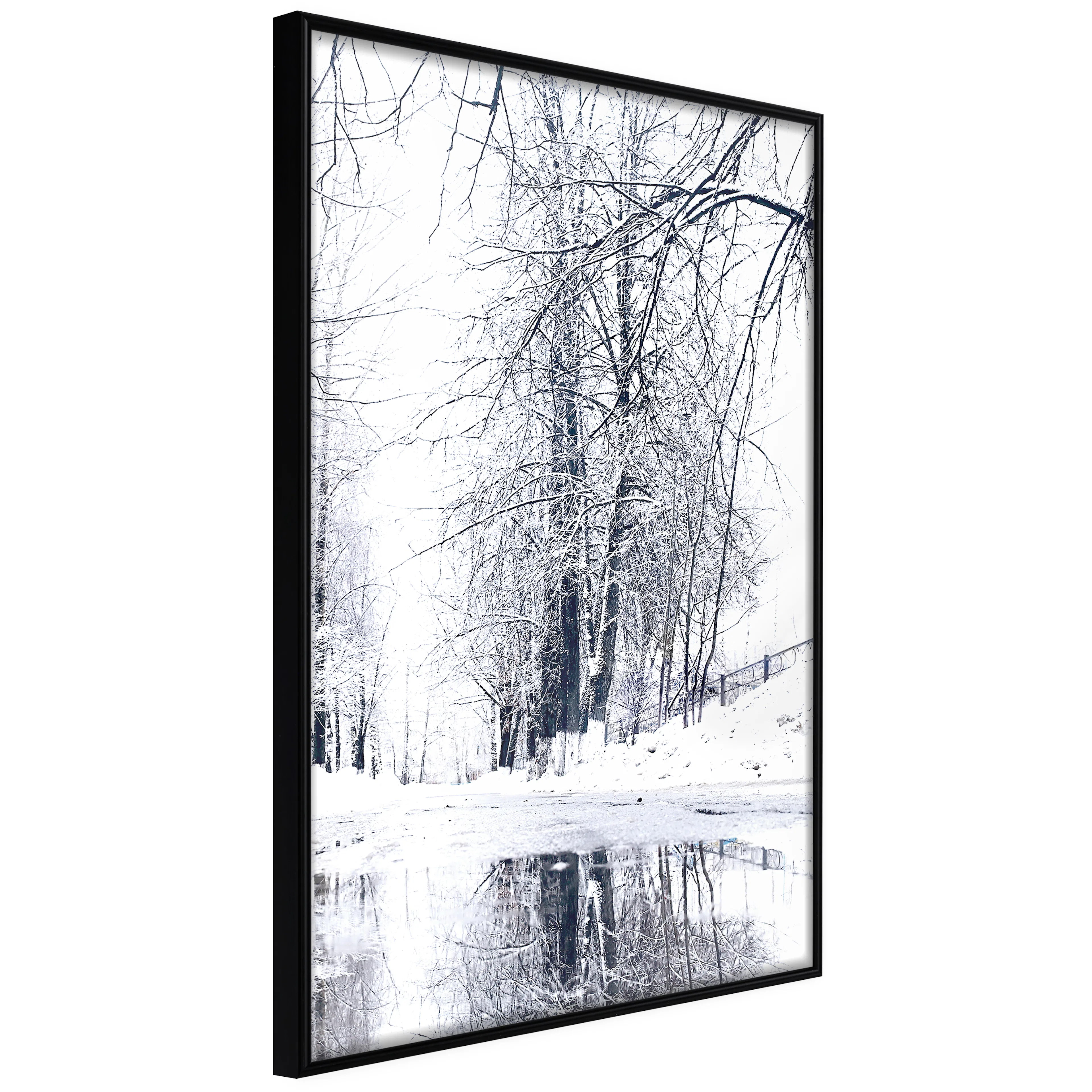 Affisch - December [Poster] 40x60 Svart ram, 40x60 cm