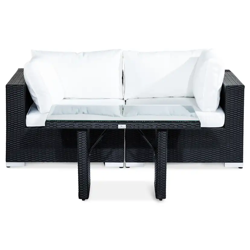 Loungegrupp Comfort Garden Bahamas 2-sits med Högt Bord Utomhus