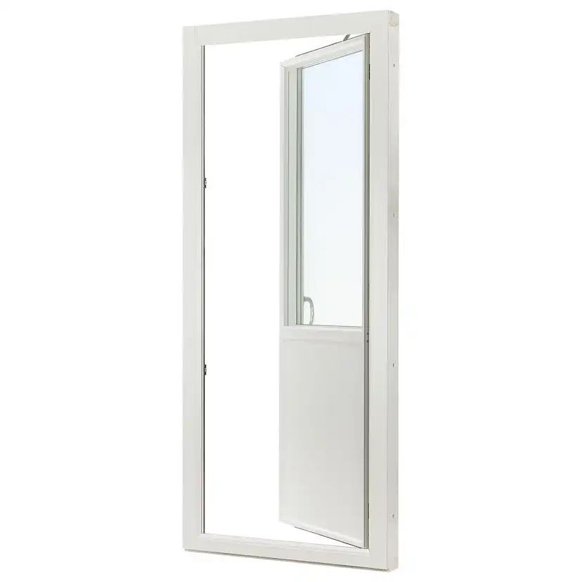 Fönsterdörr Svenska Fönster Inåtgående Aluminiumbeklätt Trä 3-Glas