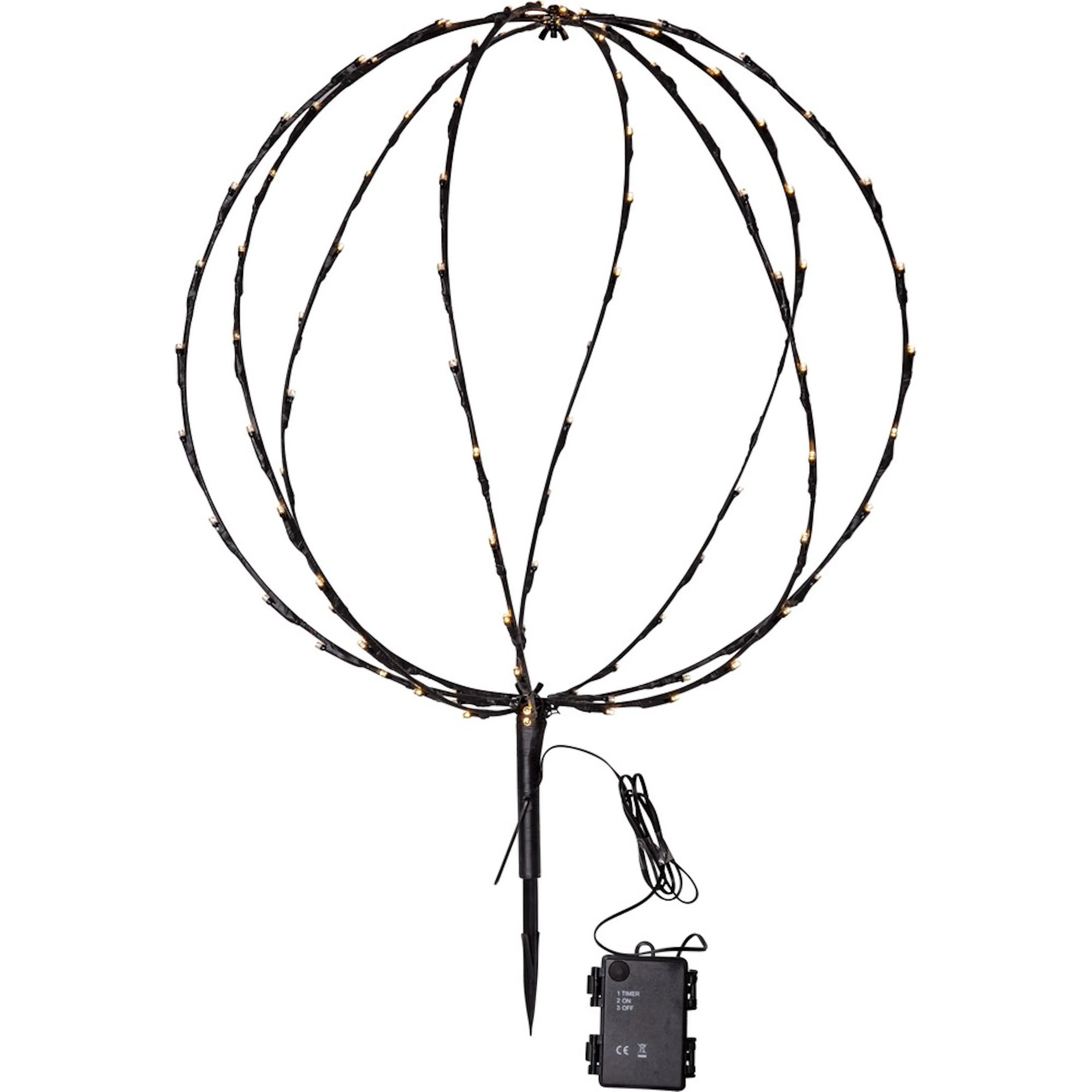 Utomhusdekoration Star Trading Sphere Klot B/O