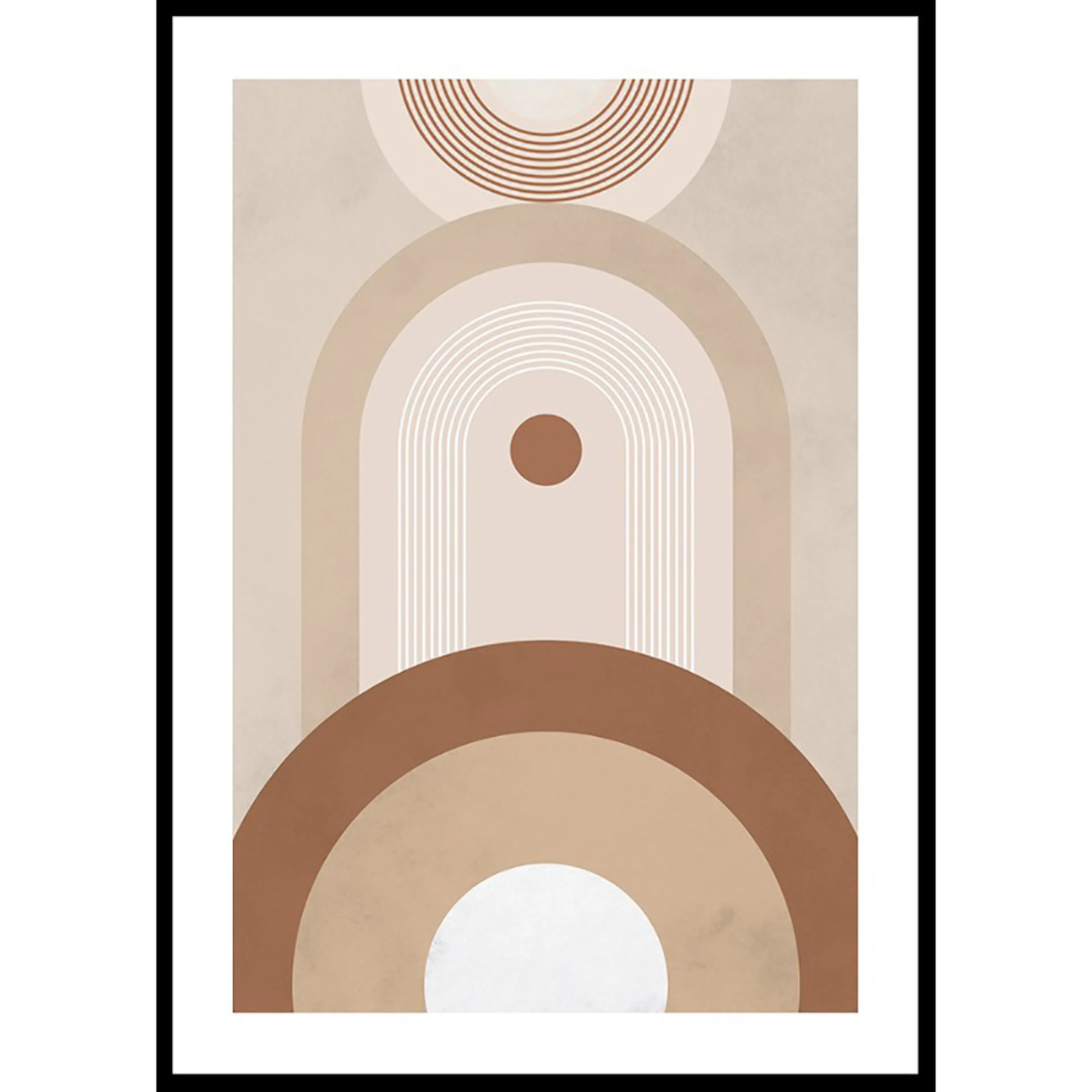 Poster Gallerix Geometric Shapes No2