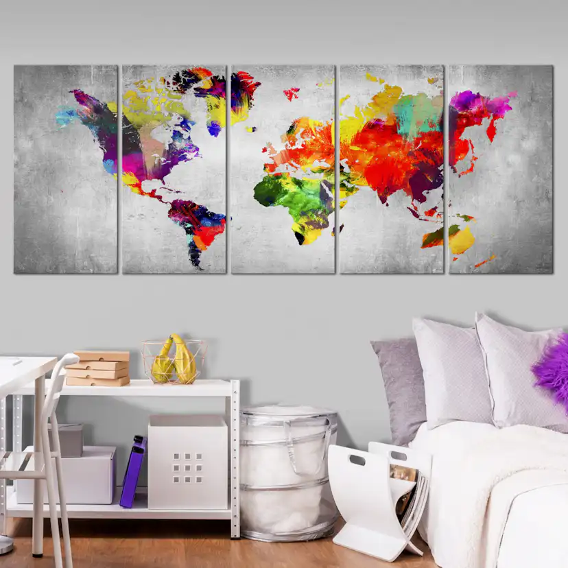 Tavla Arkiio World On Concrete