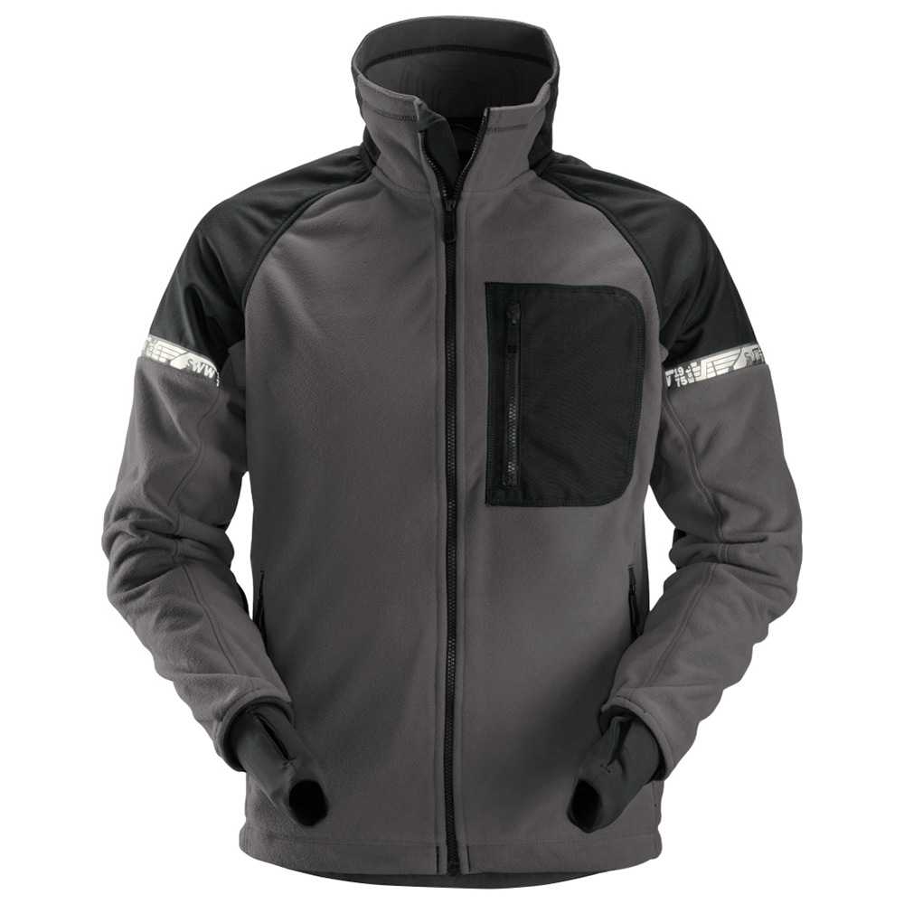 Jacka Fleece vintät AW Storlek: XXXL , Färg: Steel grey\Black