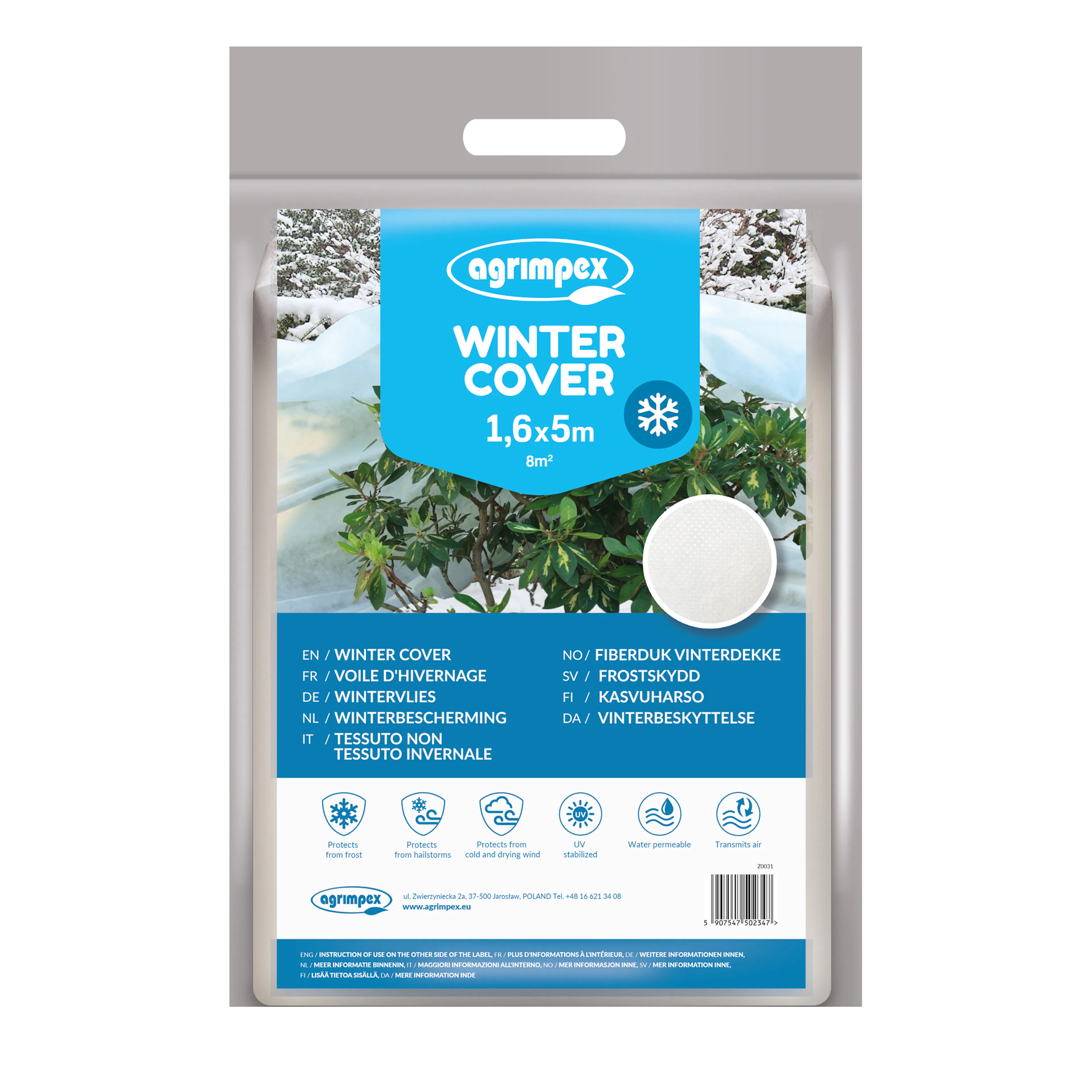 Frostskyddsväv Jabo Agrimpex Vit