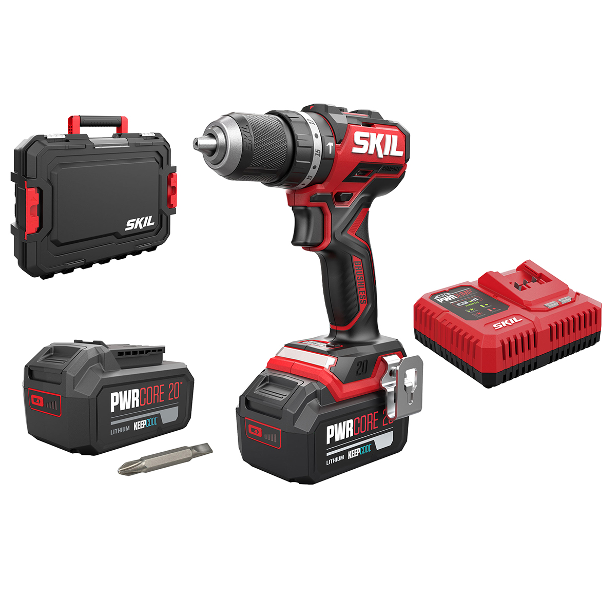 Slagborr/skruvdragare SKIL 3075 HA Batteridriven Kolborsfri