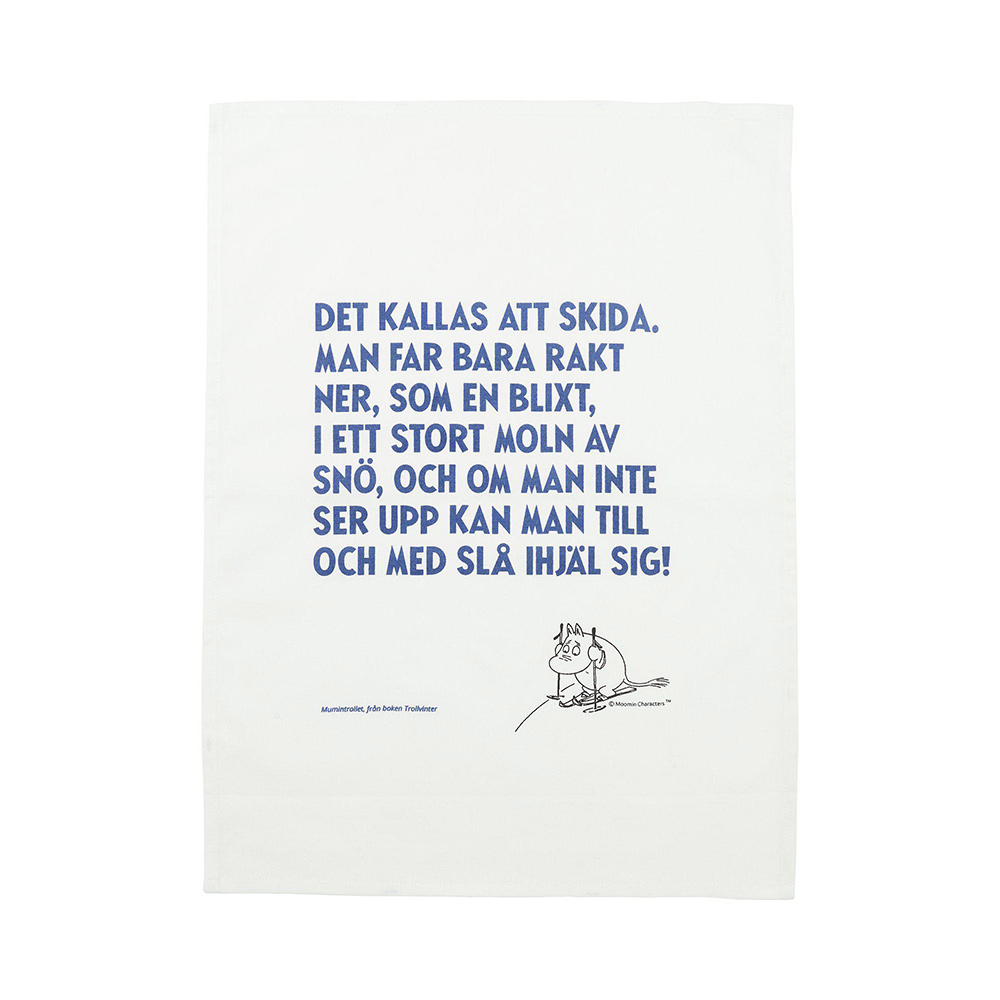Kökshandduk Svanefors Moomin Skida