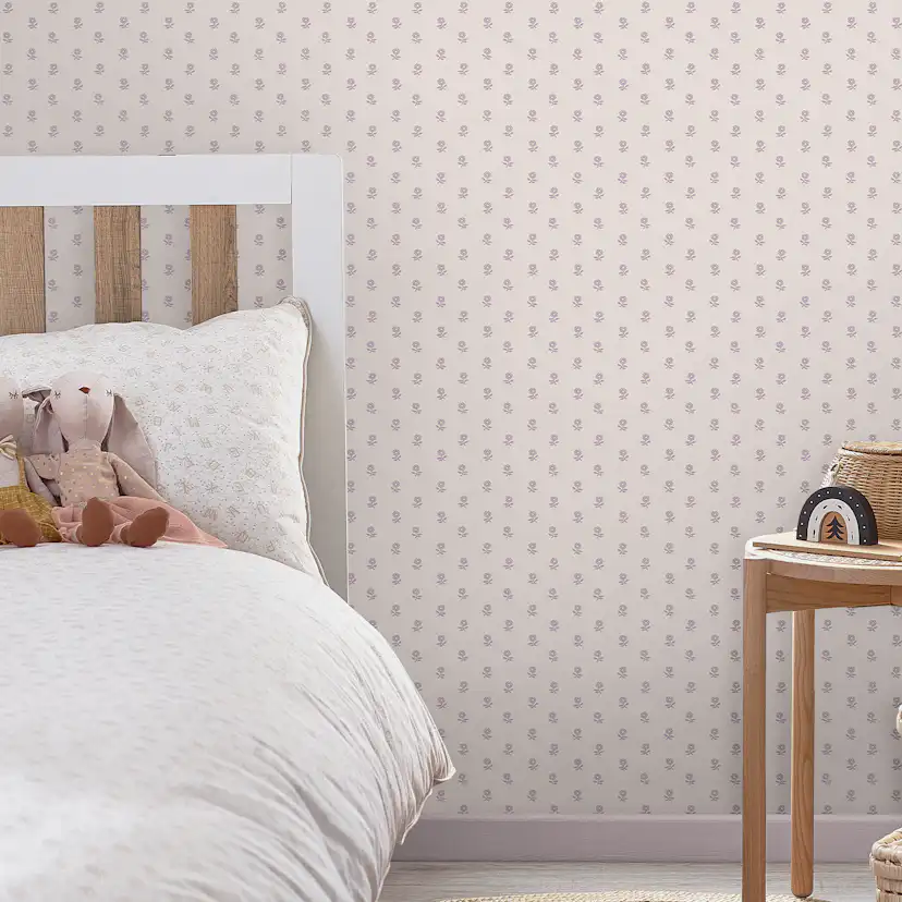 Tapet Laura Ashley Daisy Lavender Purple 119864